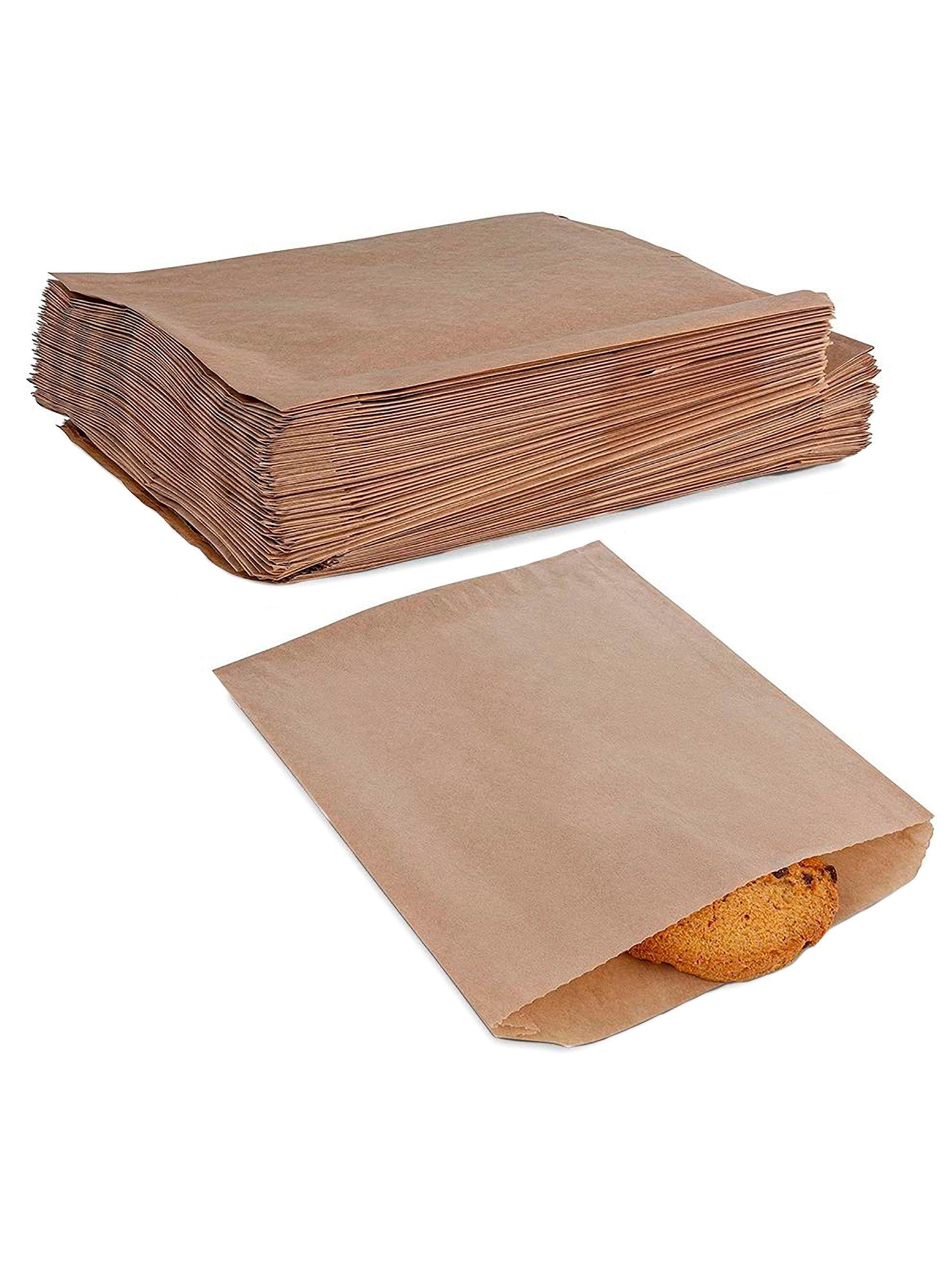 Bolsas Sacos Papel Kraft 12x17 cm 1/2 Kg 100 unidades-2