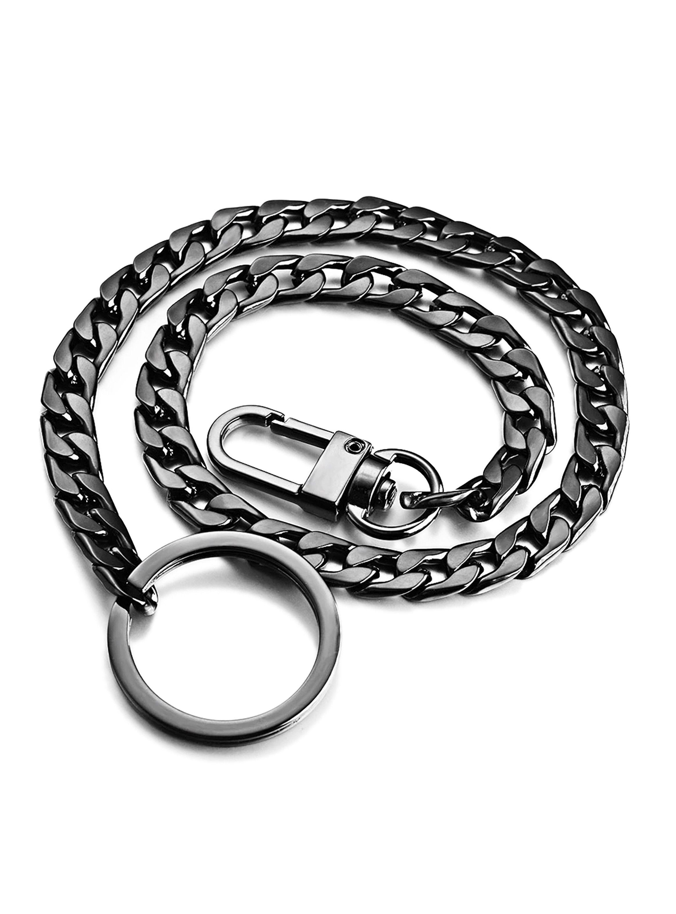 Llavero Cadena Metal Negra para Pantalón-1