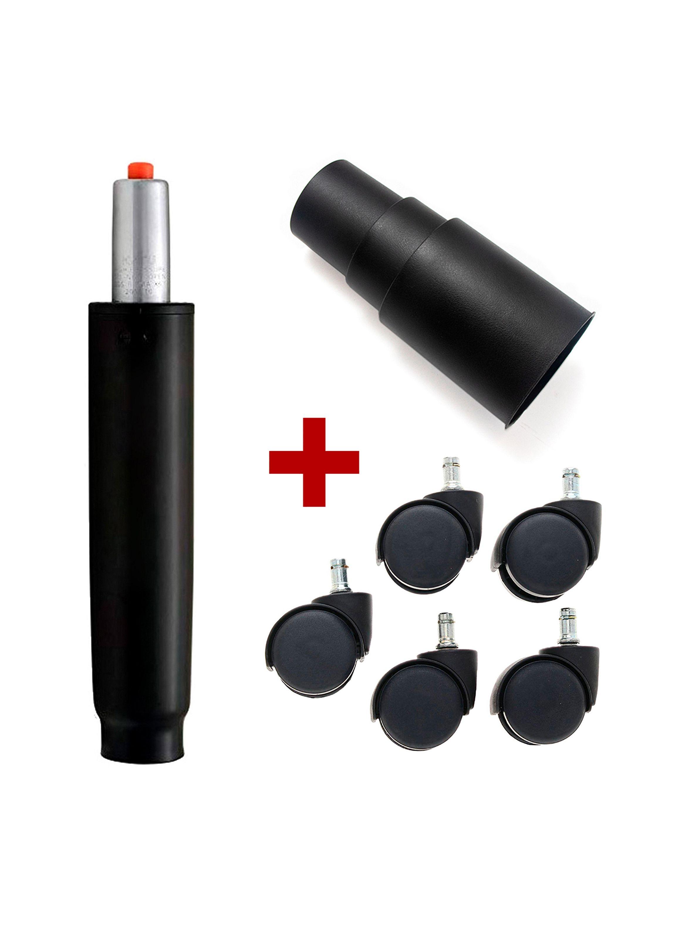 Pack Repuesto Sillas Pistón a Gas + Funda + Ruedas Nylon-0