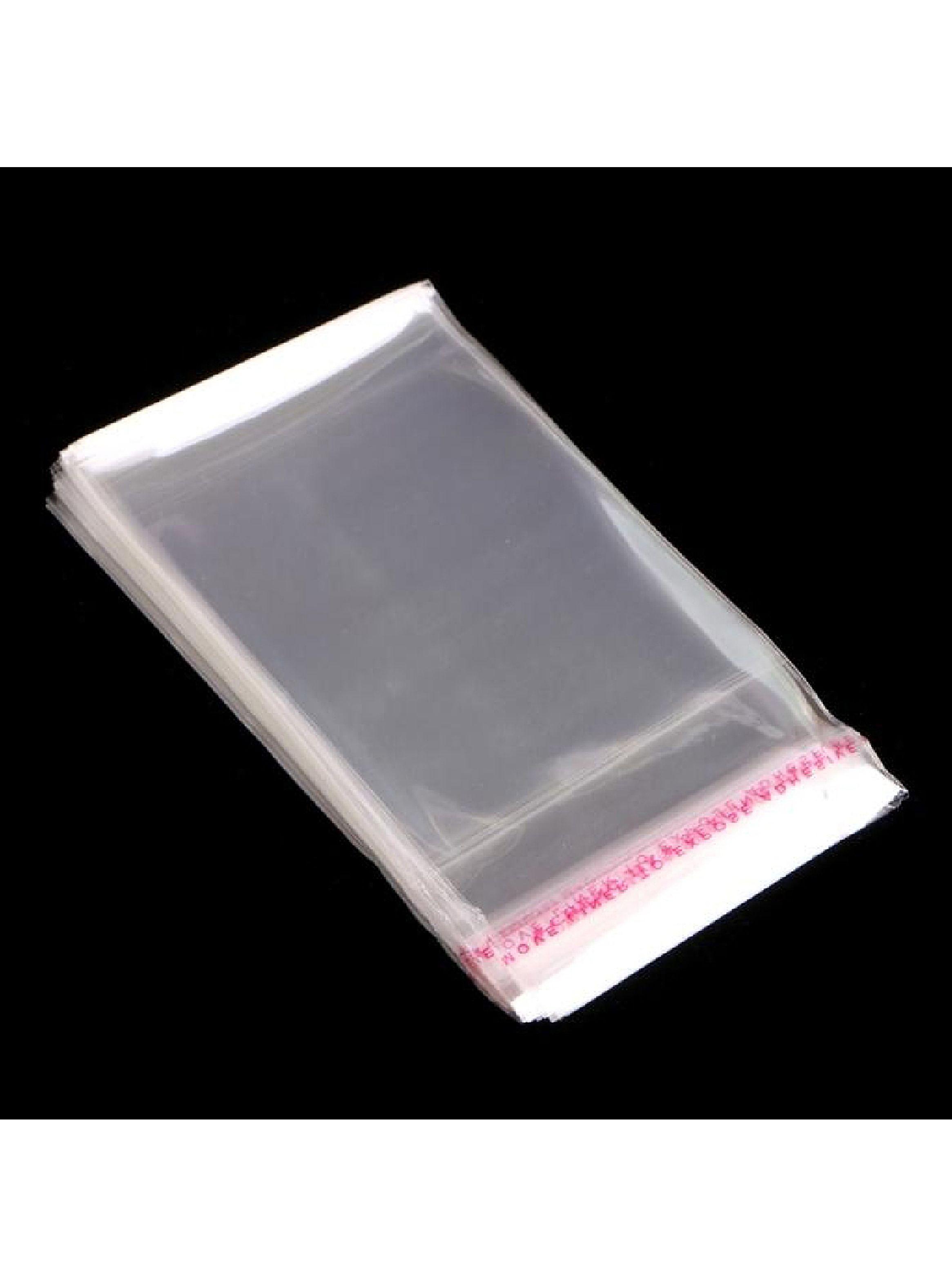Bolsa Celofán con adhesivo 100 unds Transparente 30x46 cm-3