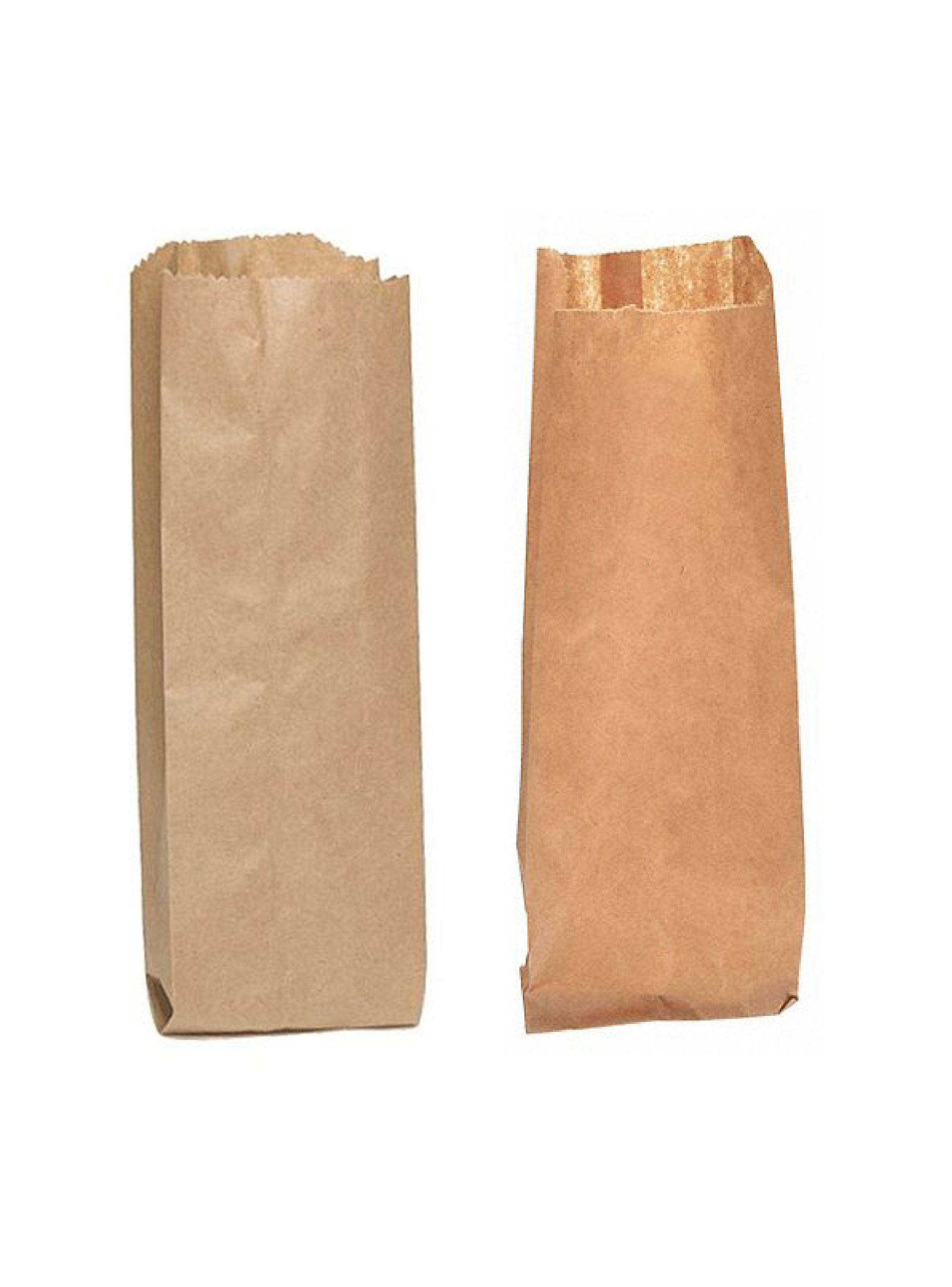 Bolsas tipo Saco Papel Kraft 1/8 Kg 100 unidades-5