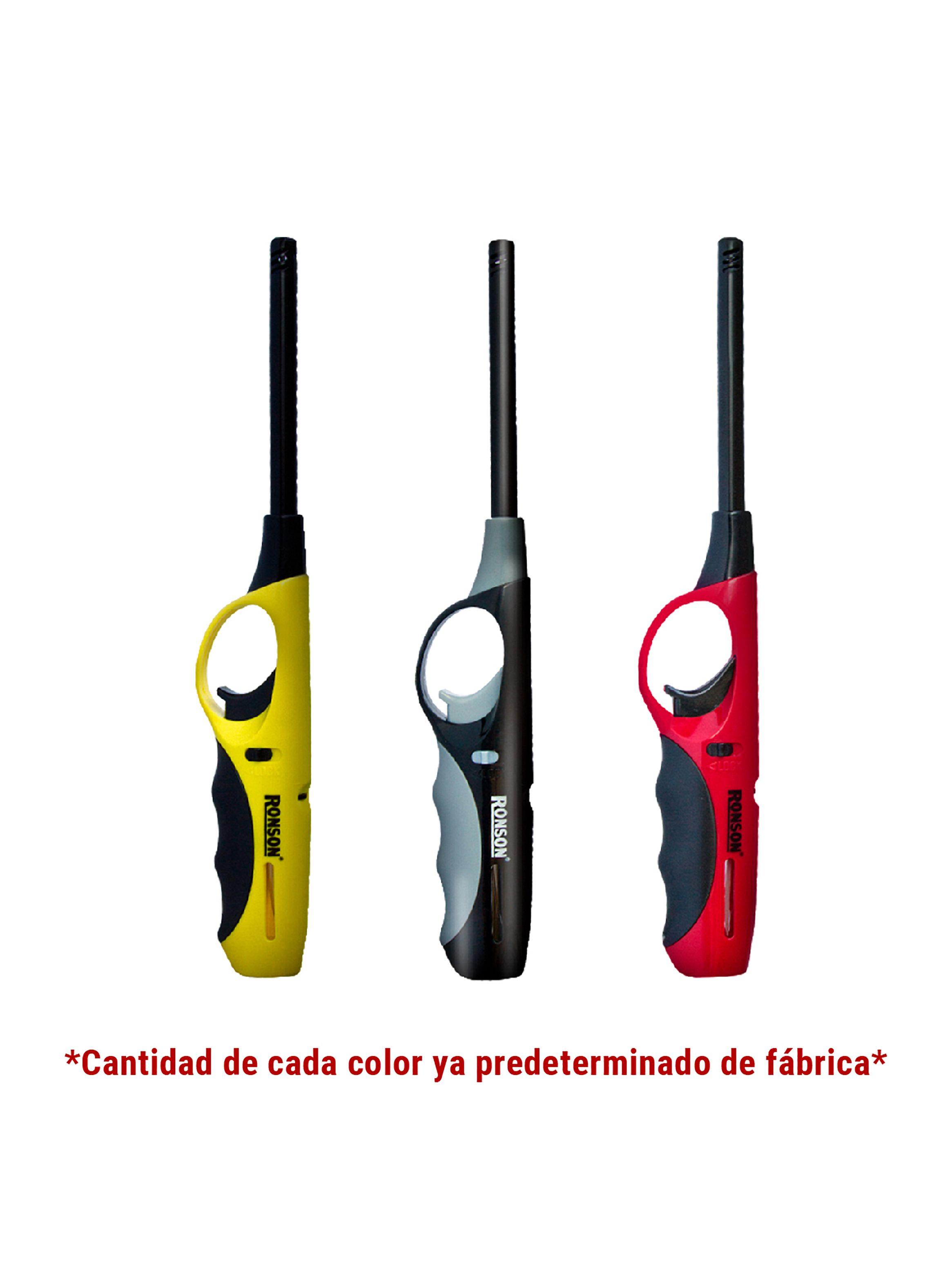 Pack Ronson Encendedor Tubo Largo Caja x 12 Unidades-1
