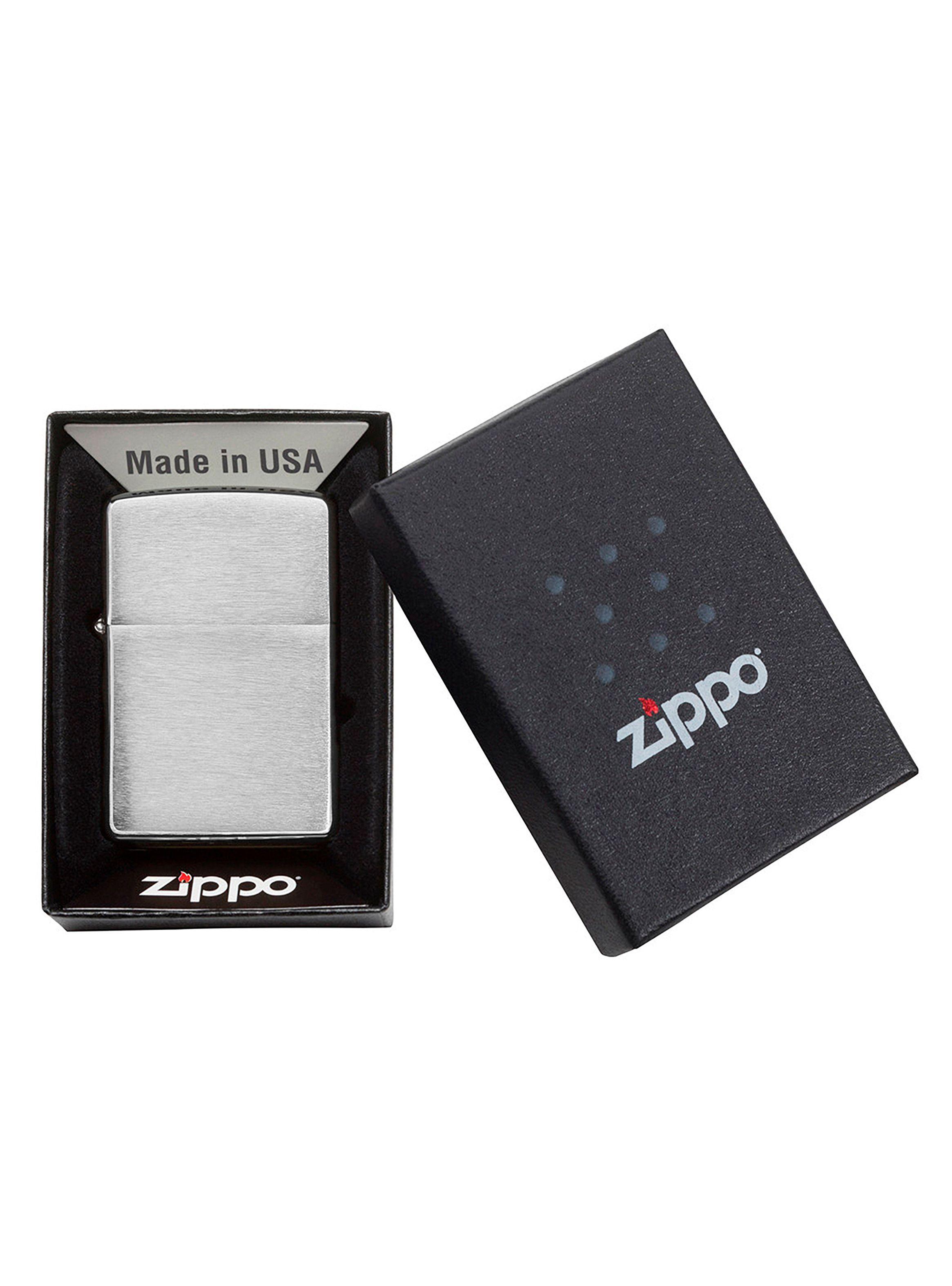 Encendedor Zippo Lighter Classic Brushed Chrome-4