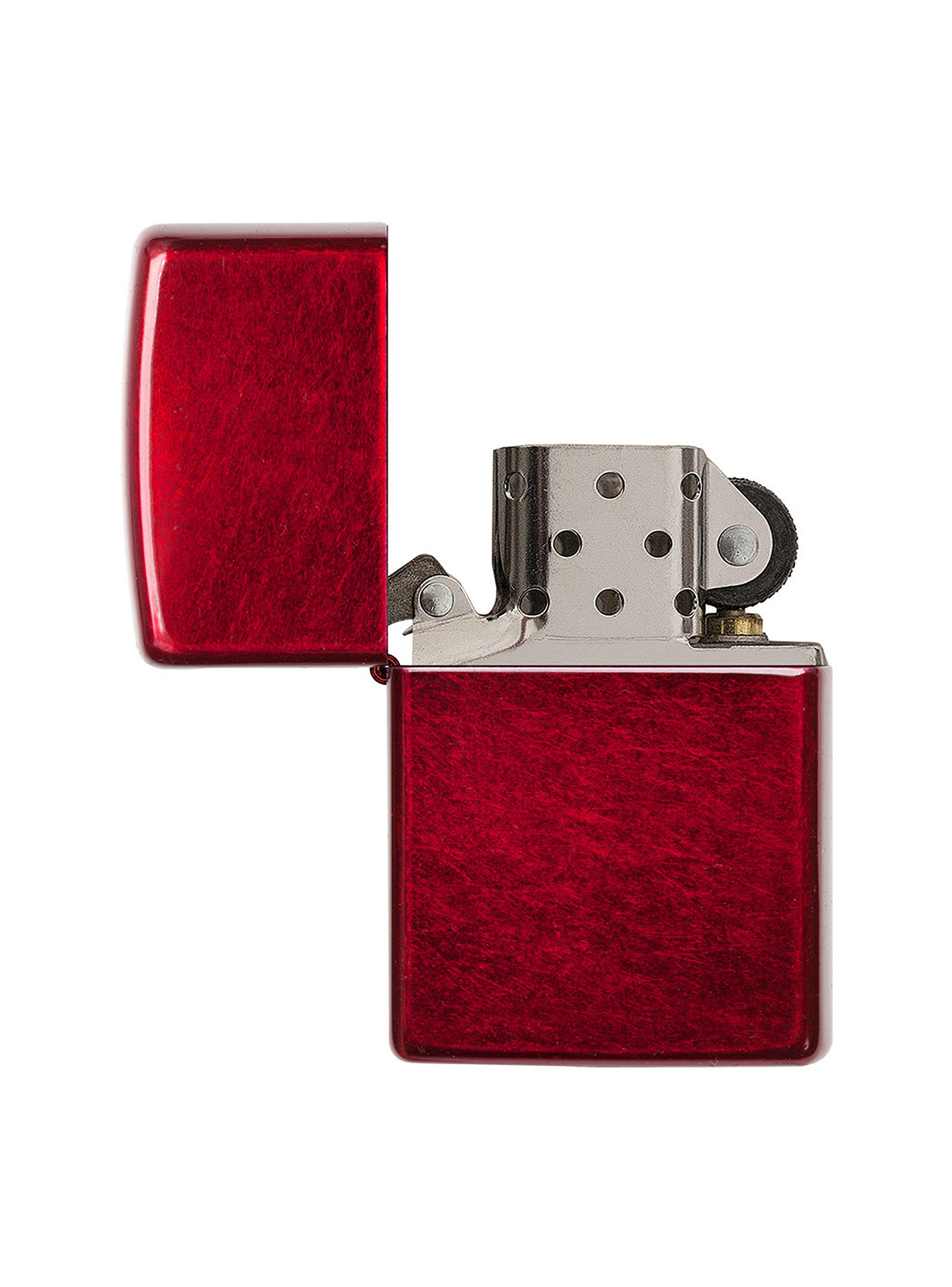 Encendedor Zippo Lighter Classic Candy Apple Red Rojo-2