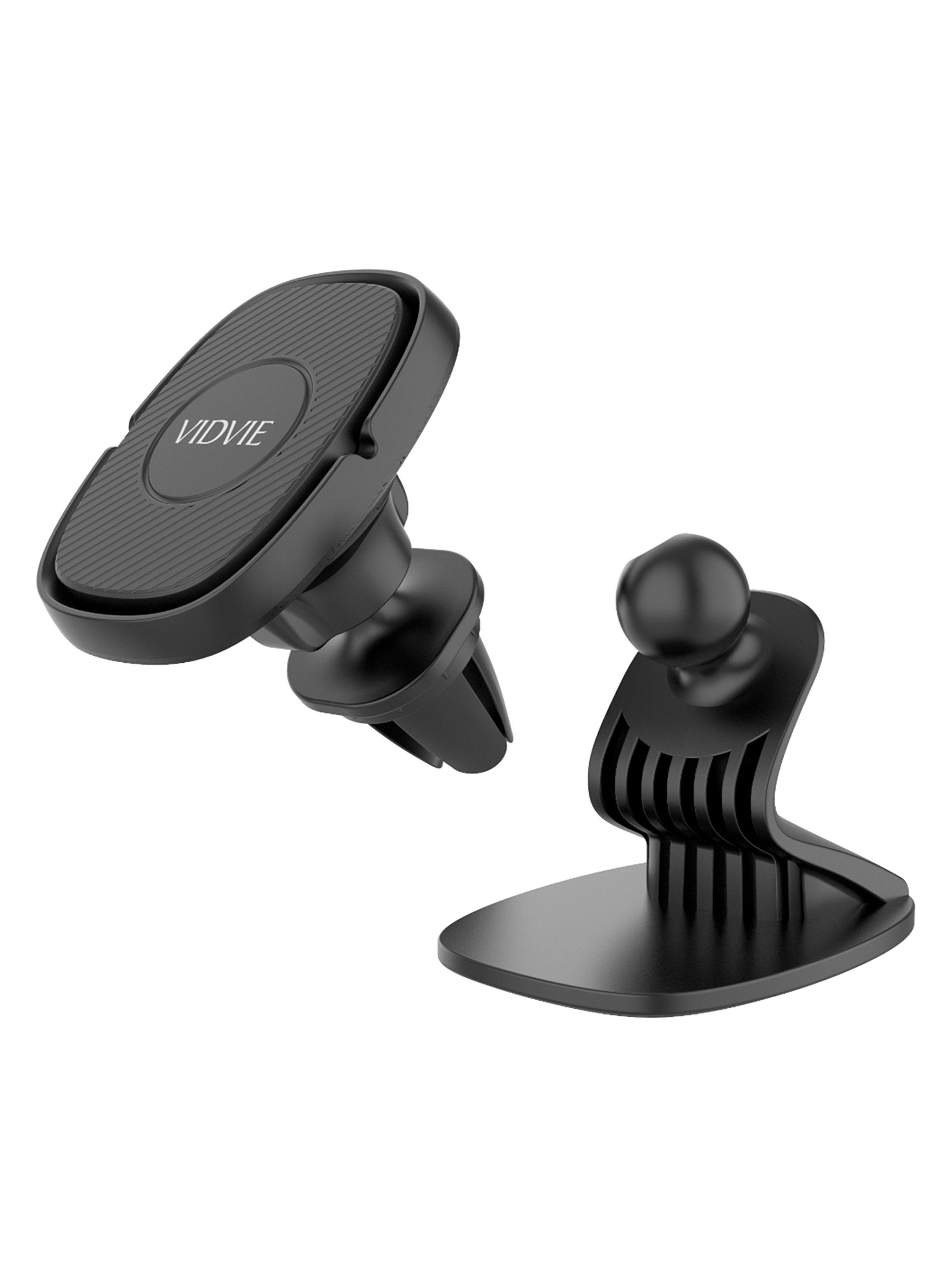 Soporte Magnético Porta Celular 2 en 1 Auto Escritorio-0