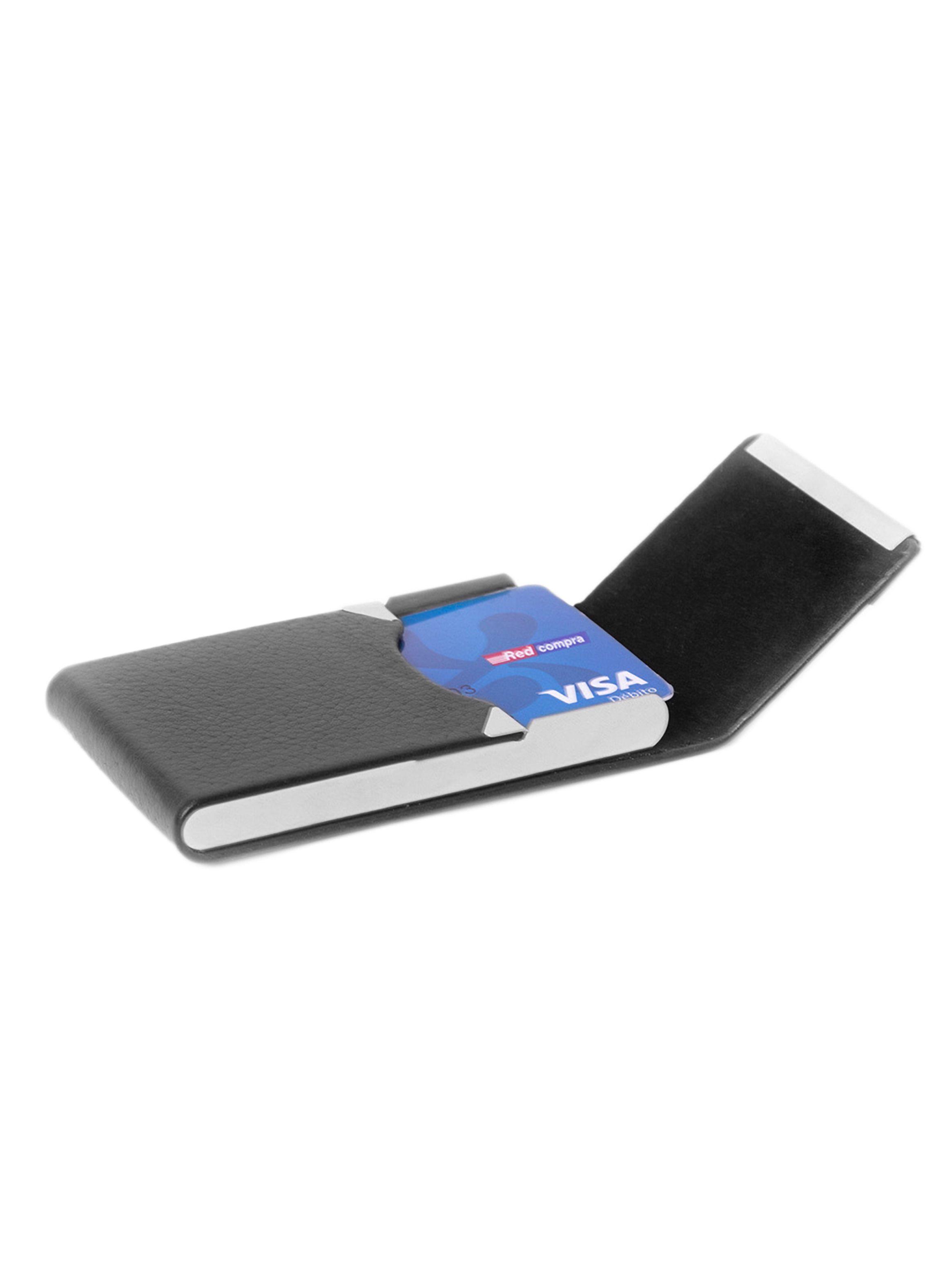 Tarjetero Cuero Rfid Billetera Hombre-1