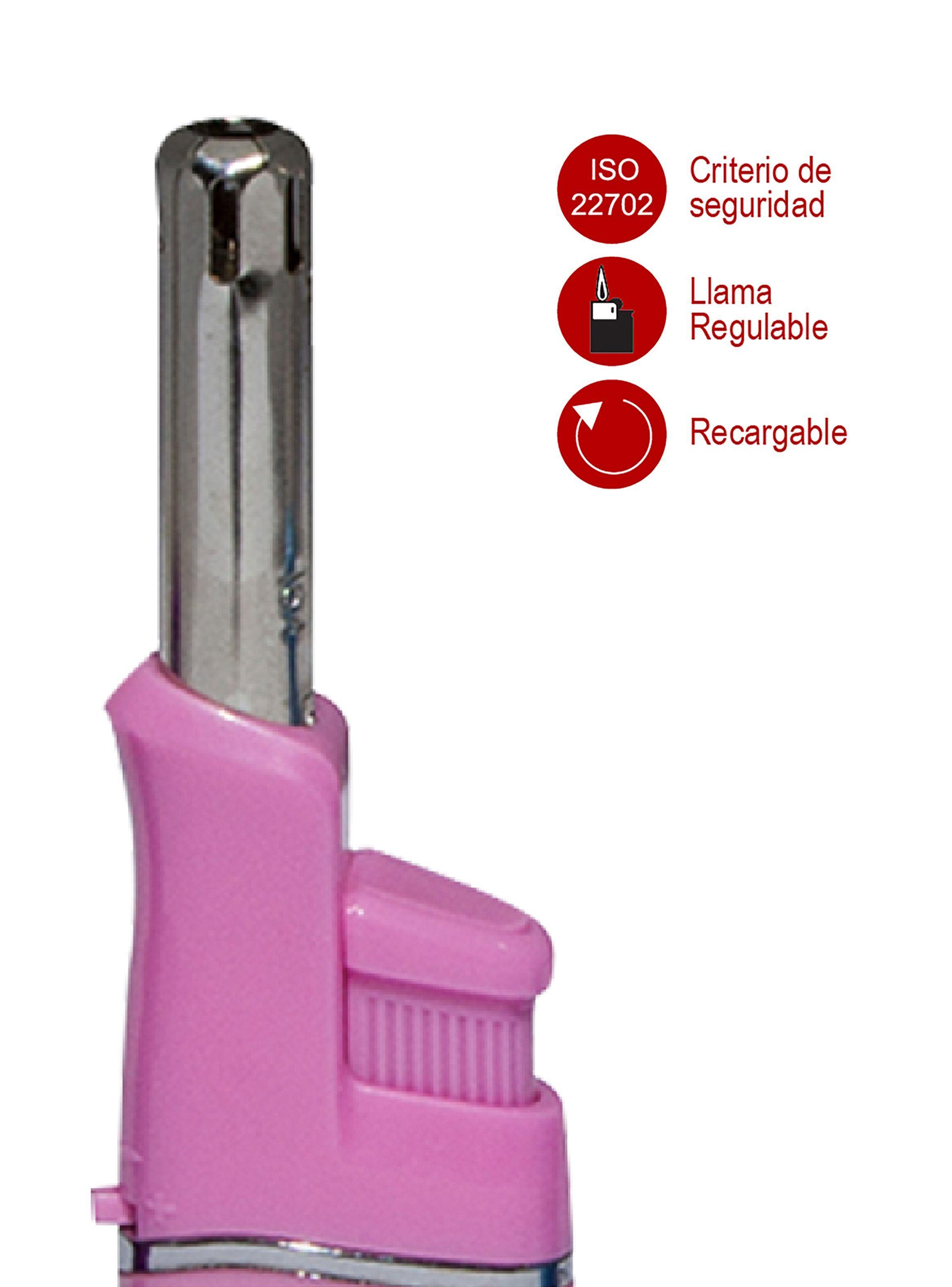Ronson Peque Encendedor Multipropósito Rosado-2