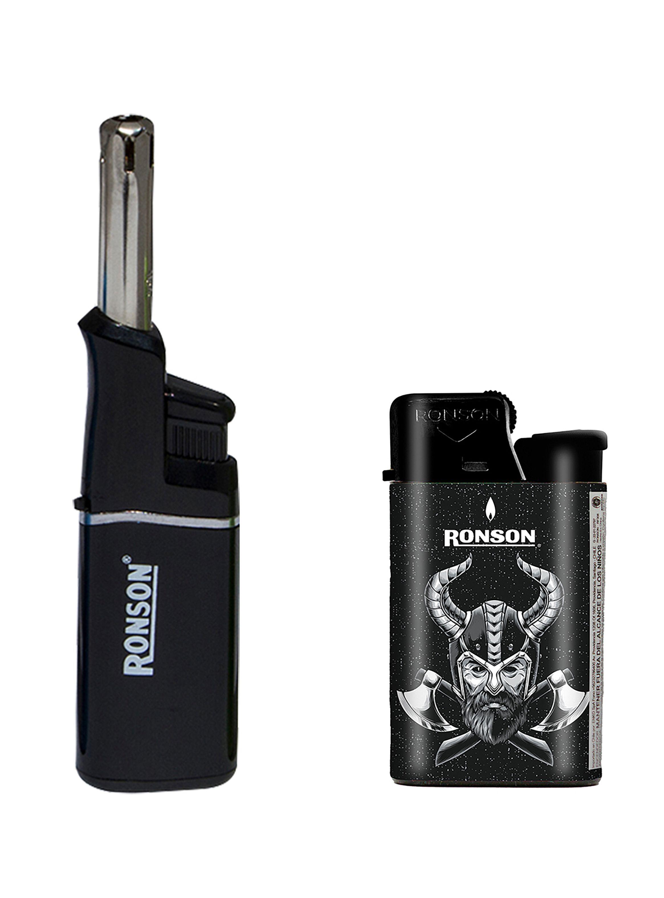 Pack Encendedores Ronson Peque + Ronson Just-0