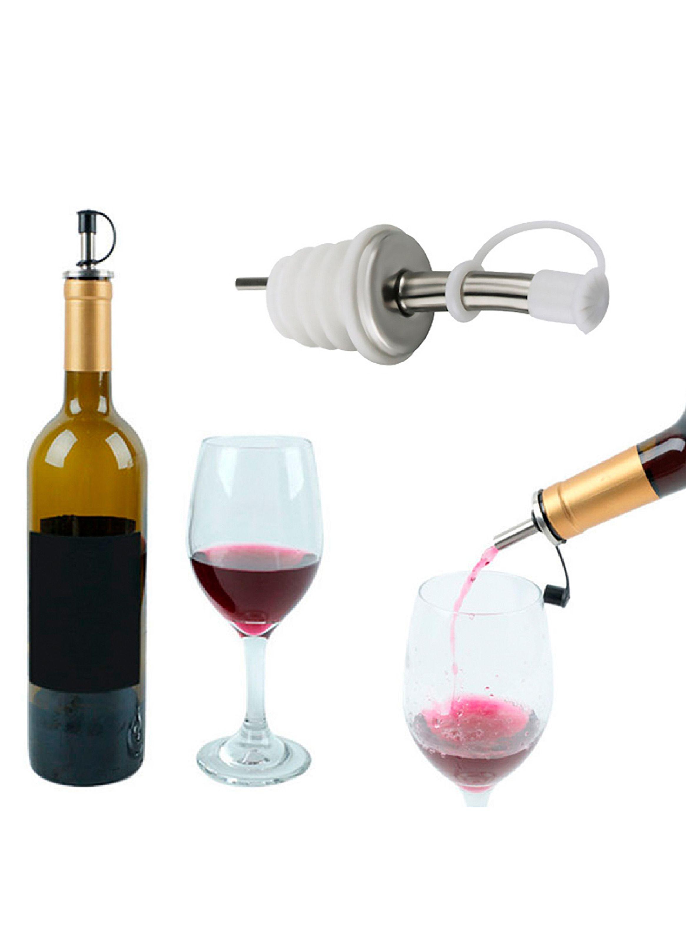 Tapon Dispensador Dosificador Aceite Botella Vino-3
