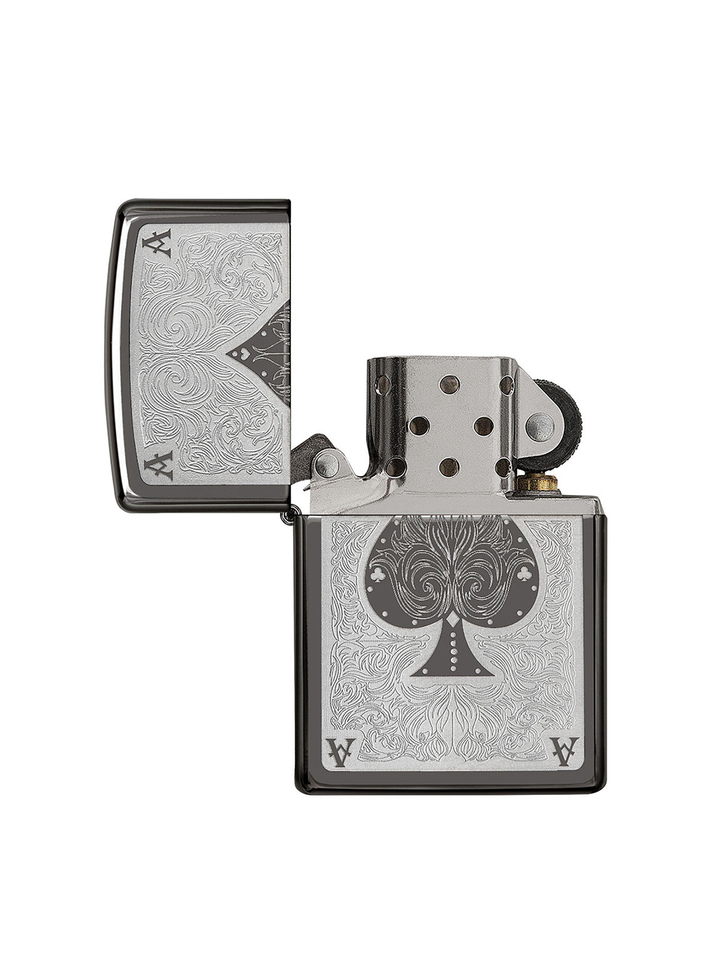 Encendedor Zippo Lighter Ace Filegree Plateado Zippo | Paris.cl