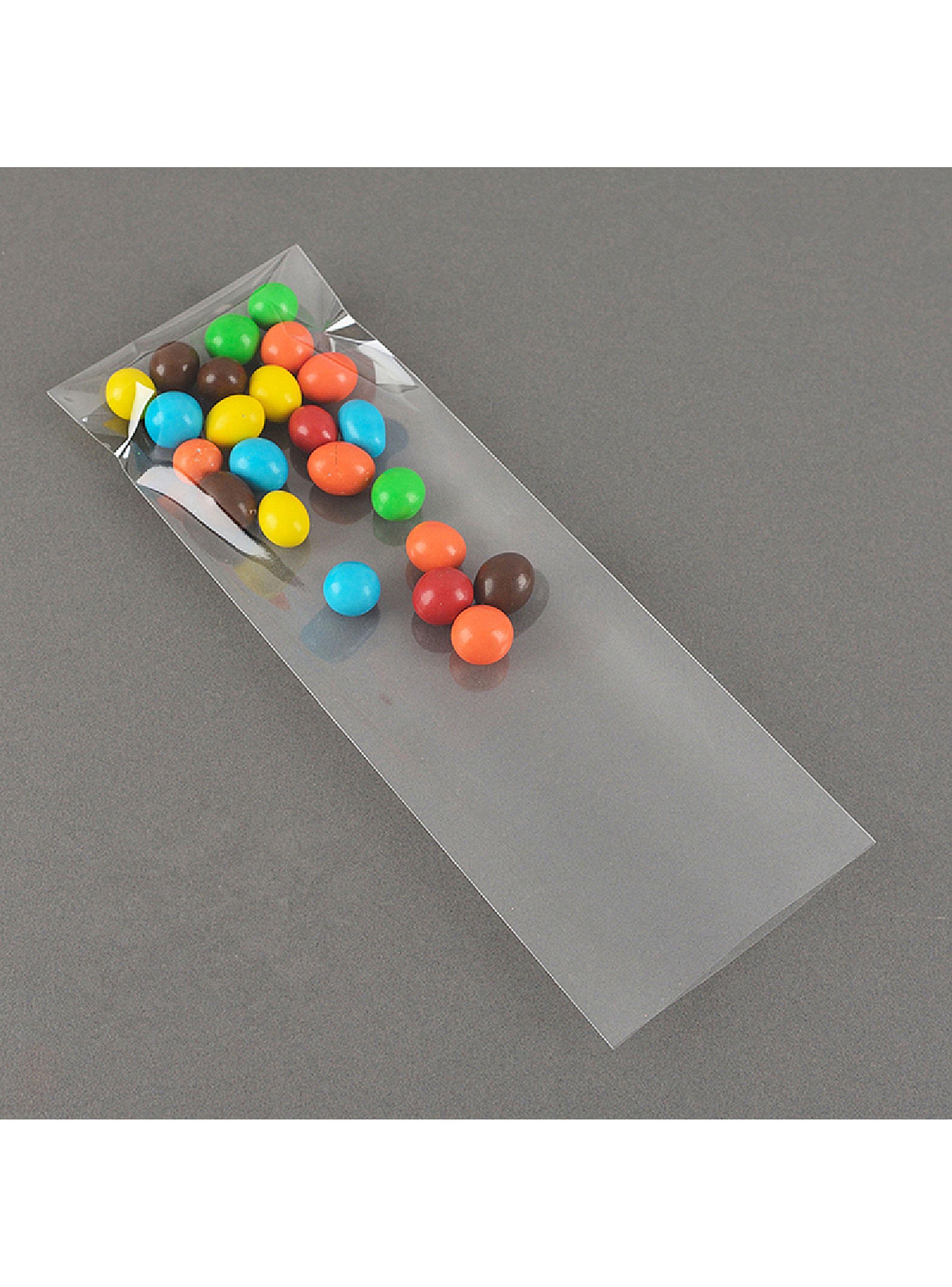 100 Bolsas Celofán Transparente 12x30 cm-5
