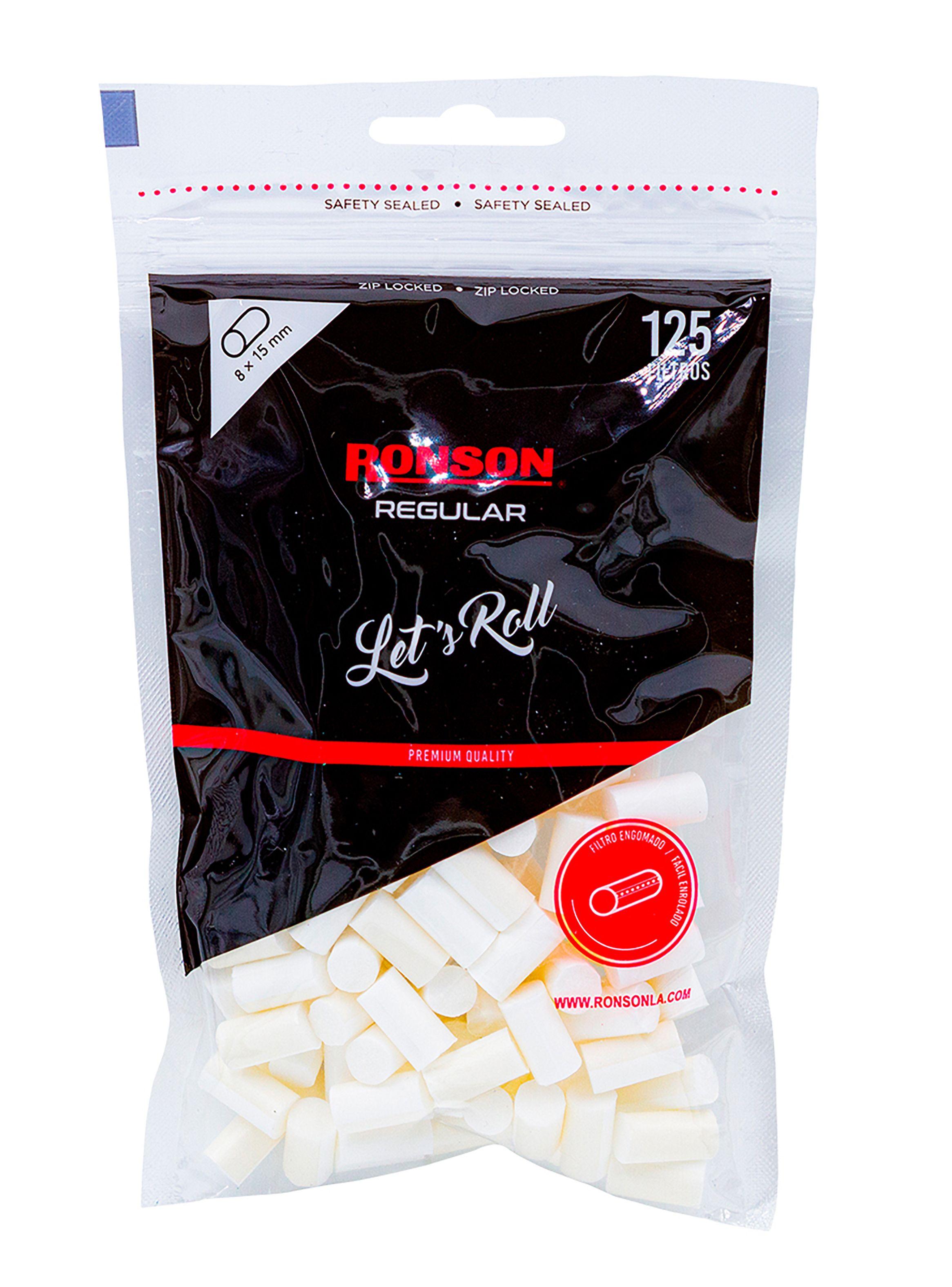 Pack Filtros Regular Ronson Caja x10 Bolsas-1