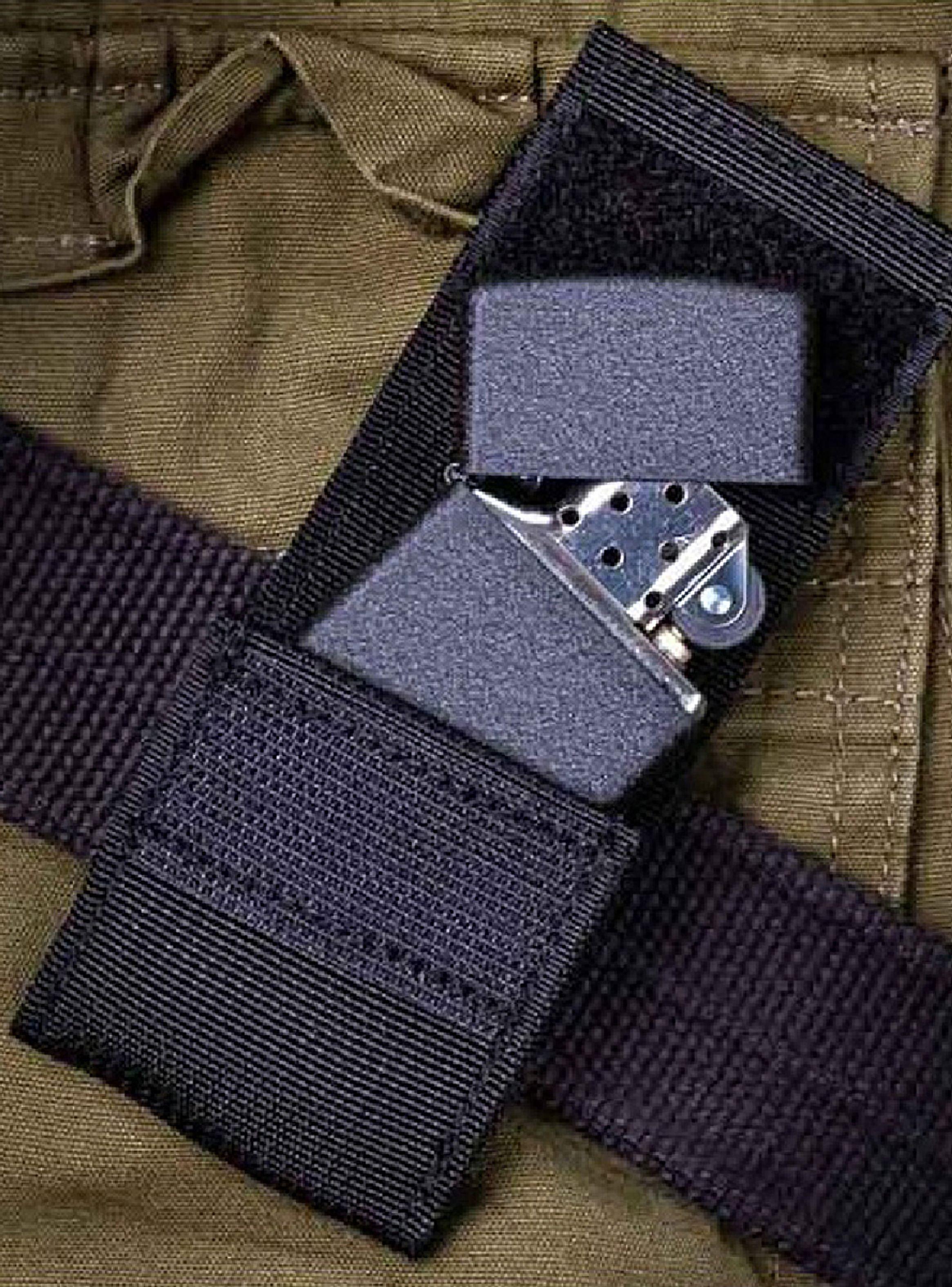 Estuche Zippo Funda Tactical Puch Black Negro-6