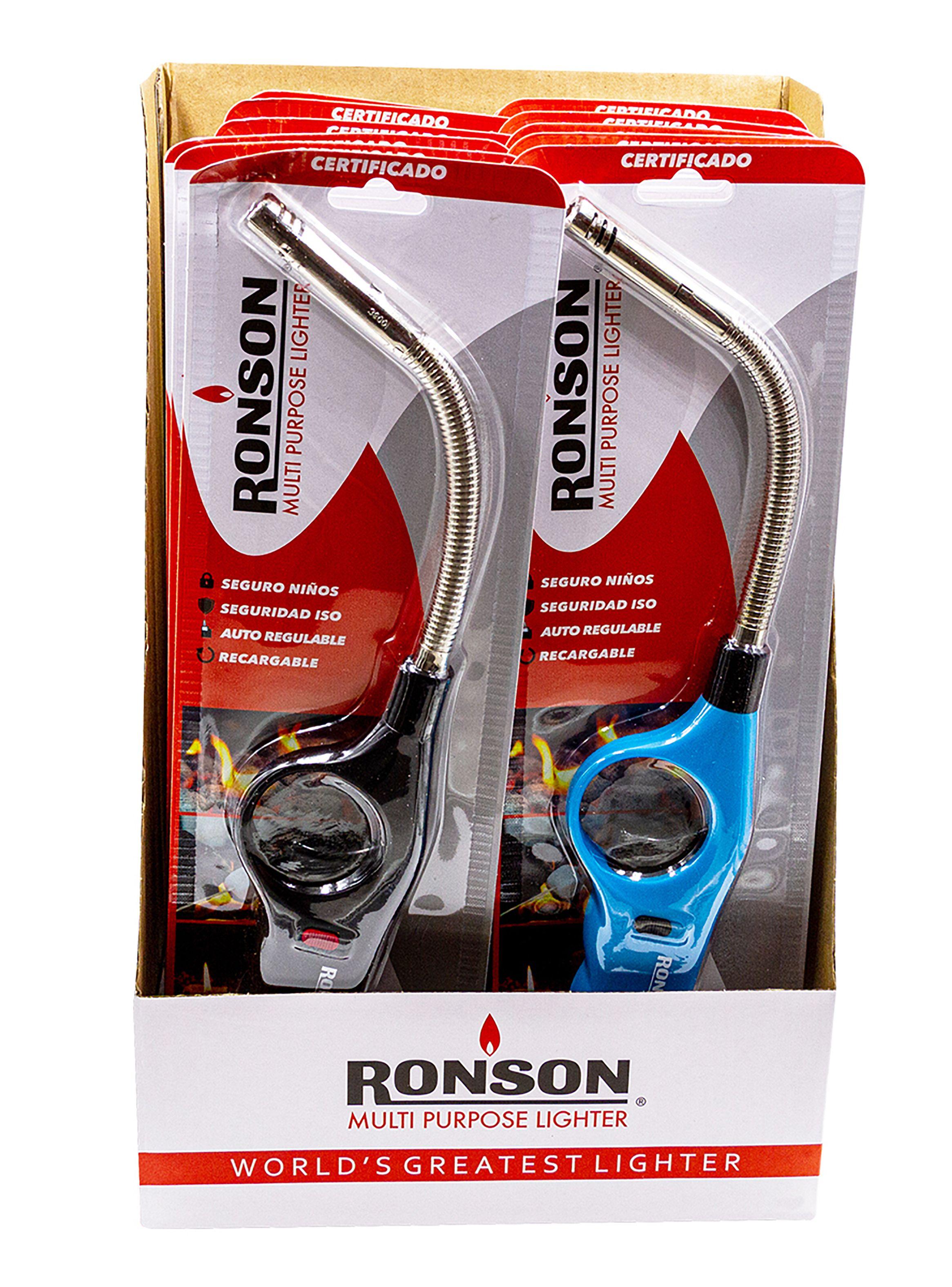 Pack Ronson Encendedor Tubo Flex Caja x 12 Unidades-0
