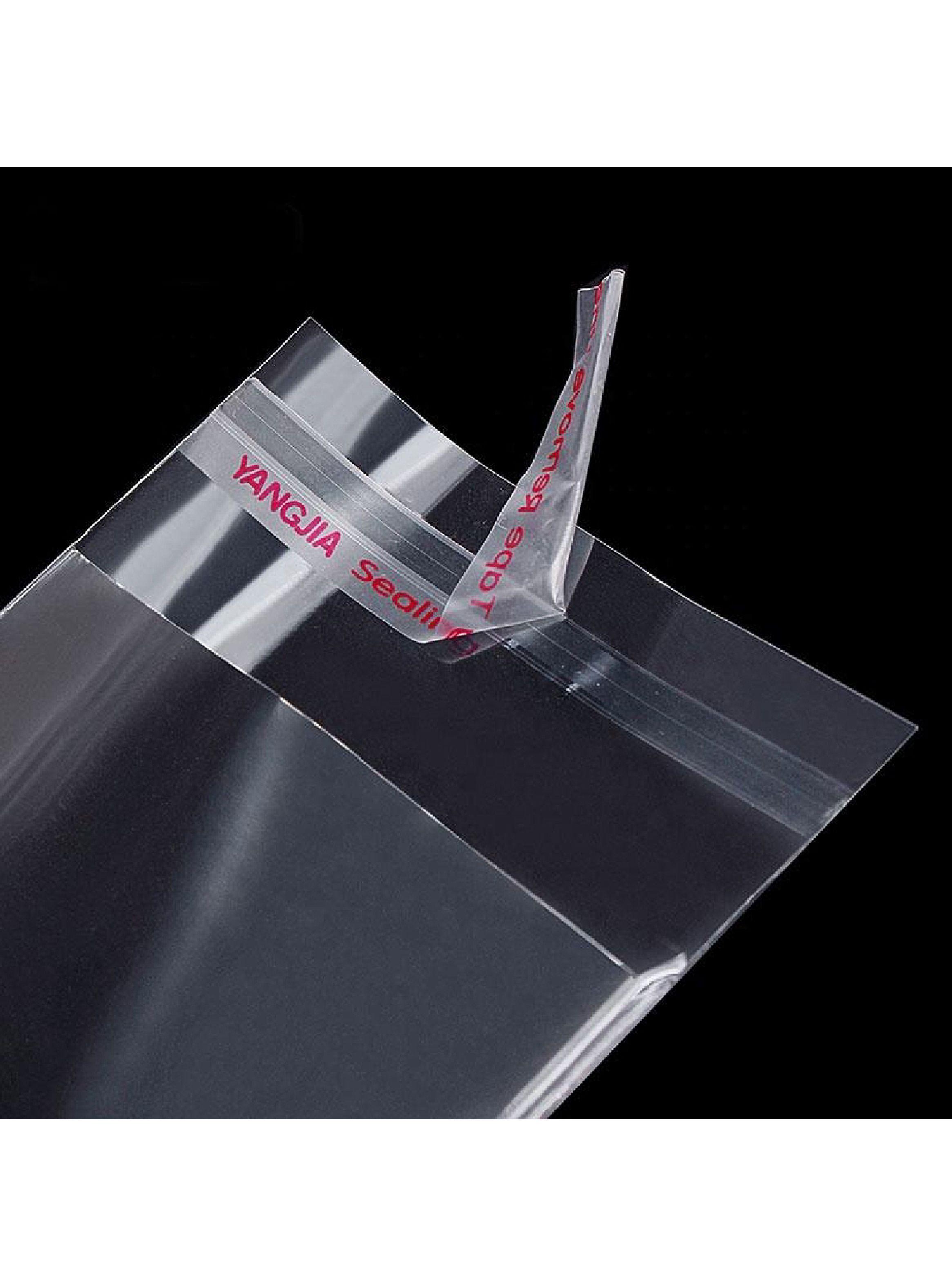 Bolsas Celofán Adhesivo Transparente Bolsita 5x15 cm 100 unds-5