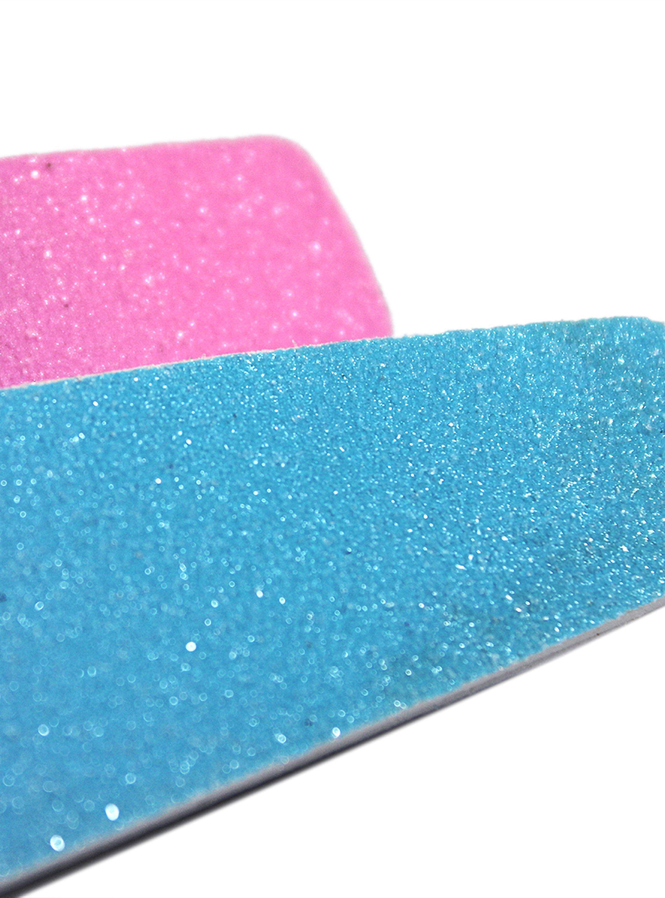Pack Limas de Uñas Gramaje 180 Azul / Rosa x2-4