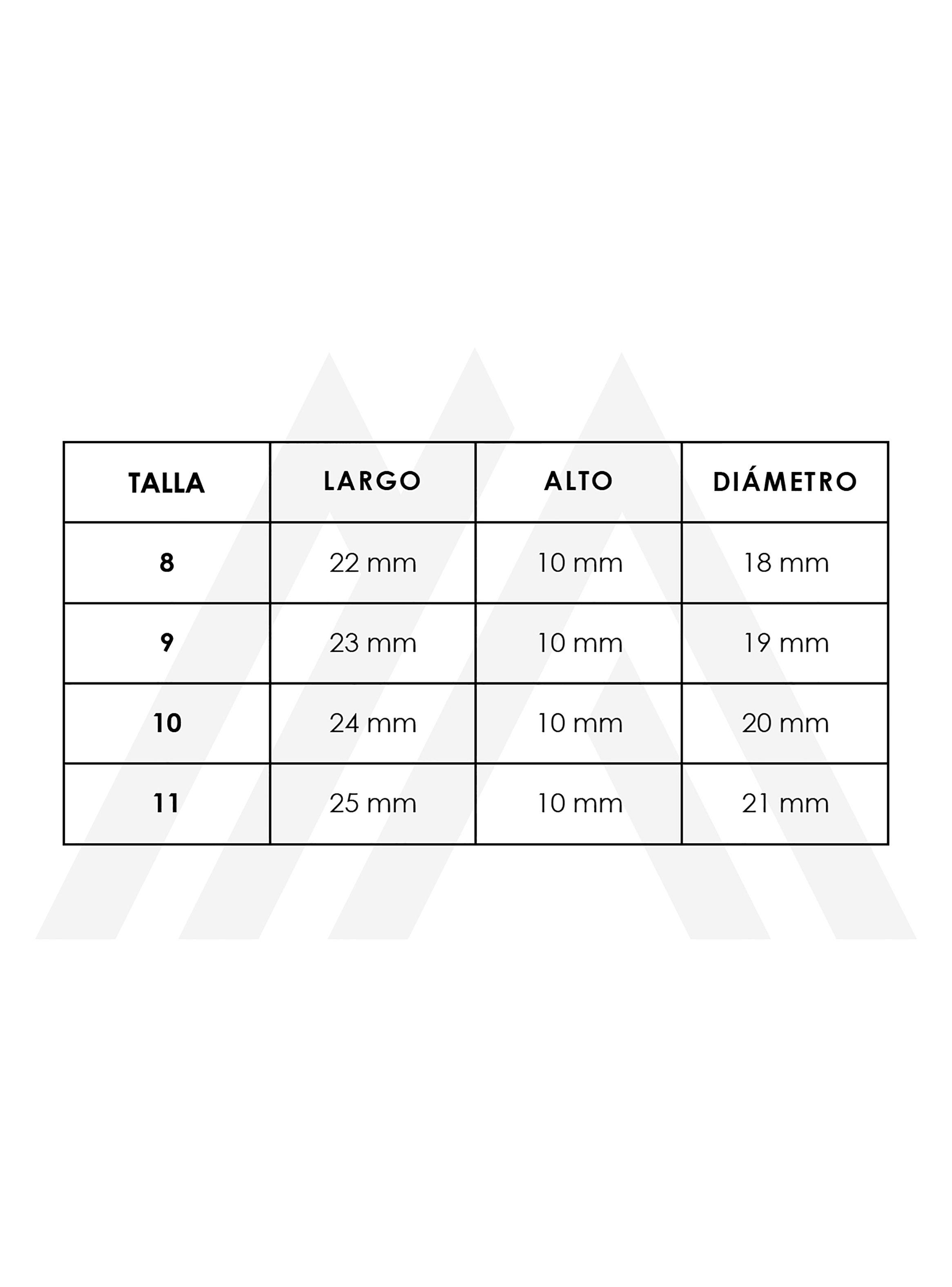 Anillo de Acero Plateado Envejecido con Cruz Hueca Talla 11-6