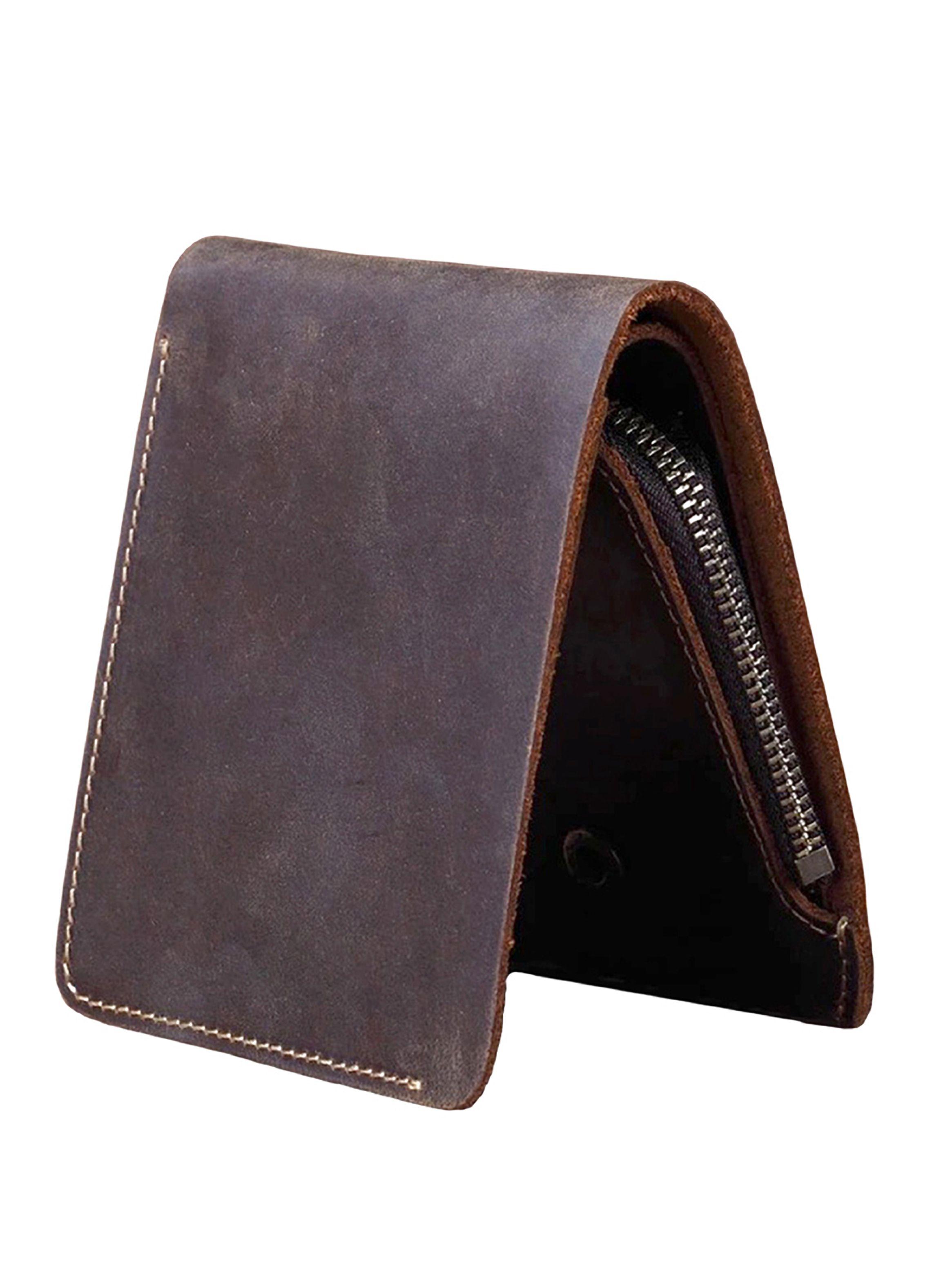 Billeteras Tarjetero Hombre Cuero Natural-2