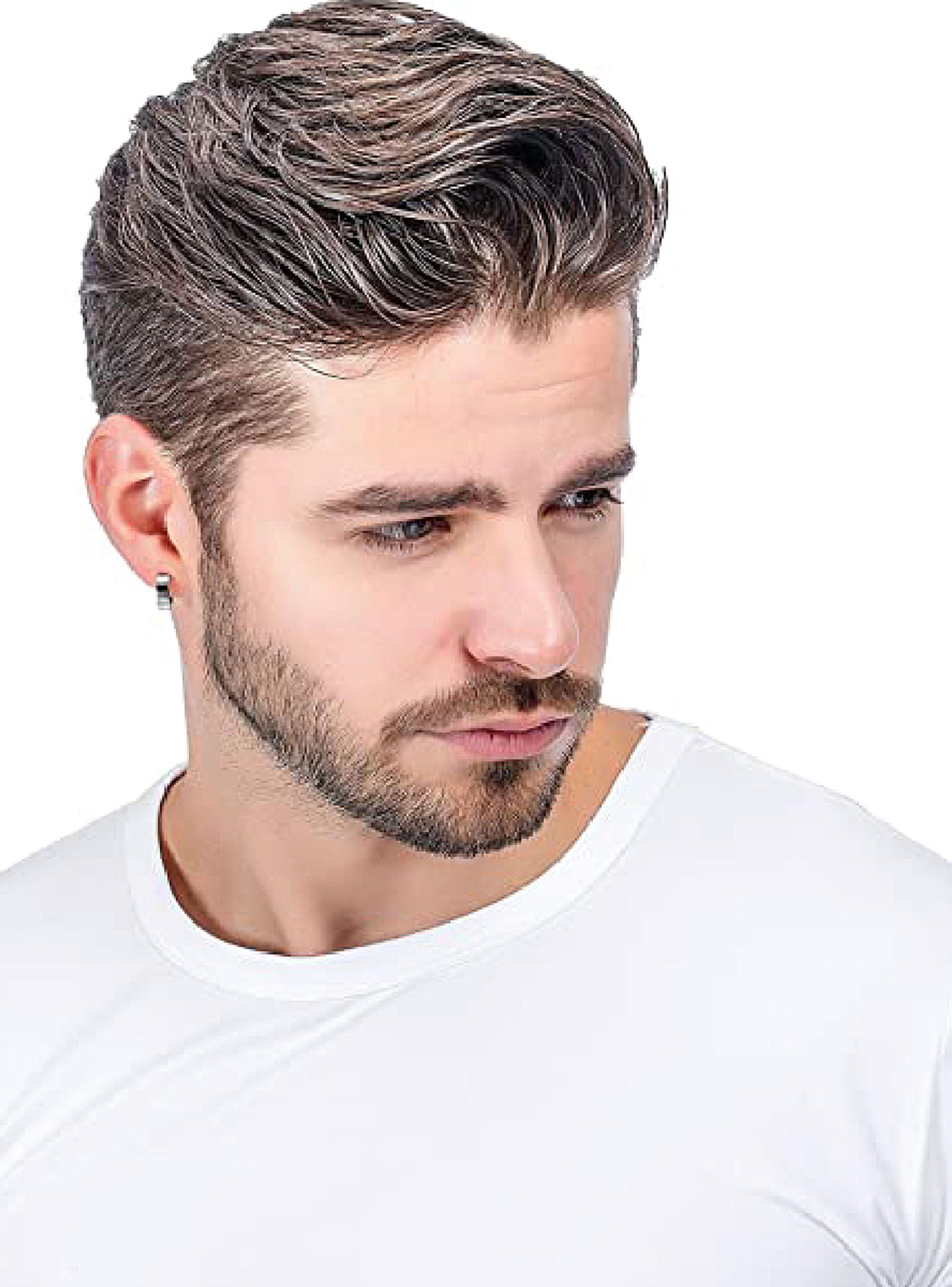 Aros Hombre Argollas Huggies Acero Plateado-4