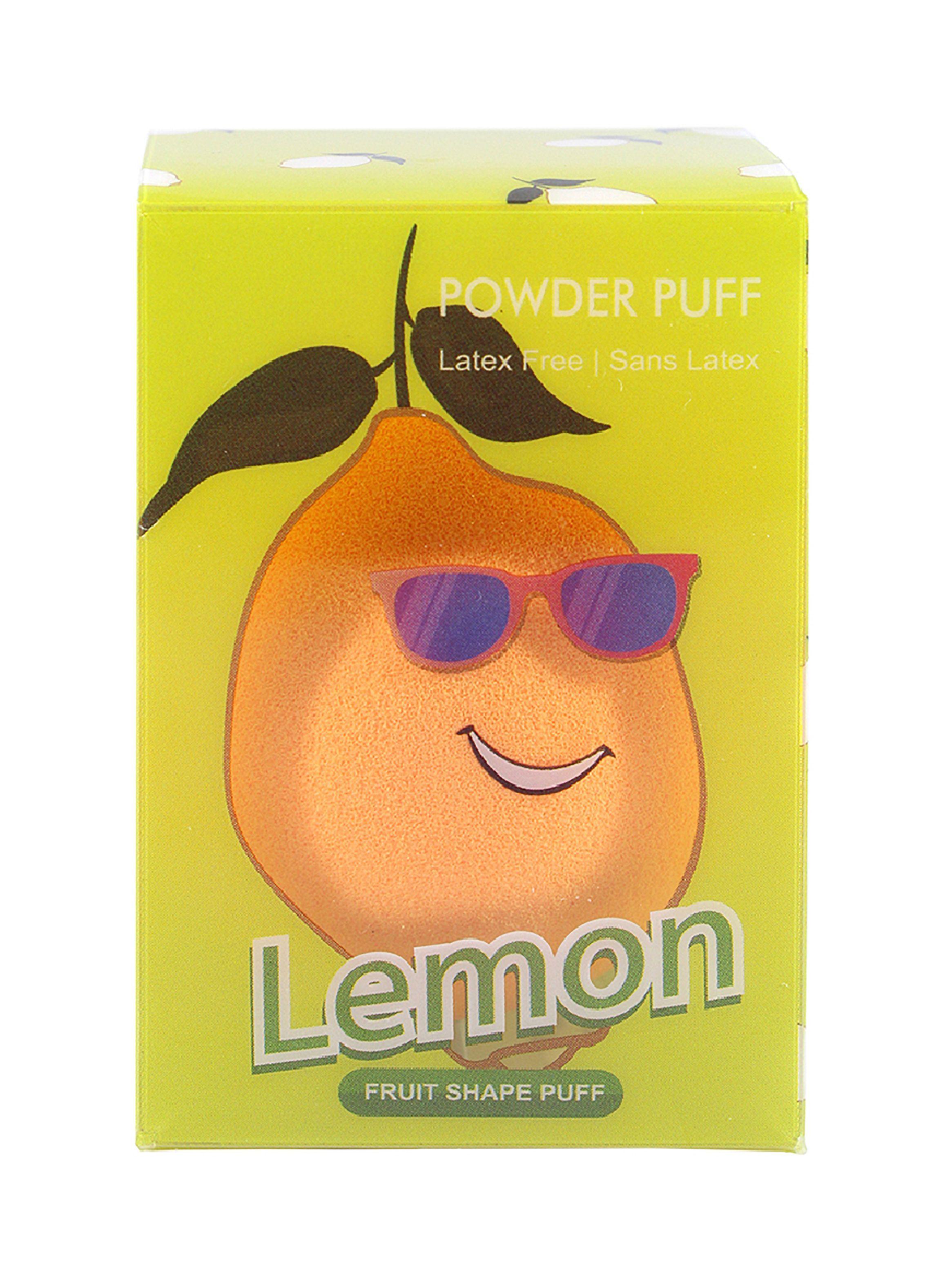 Esponja de Maquillaje Fruta Limón Unidad-2