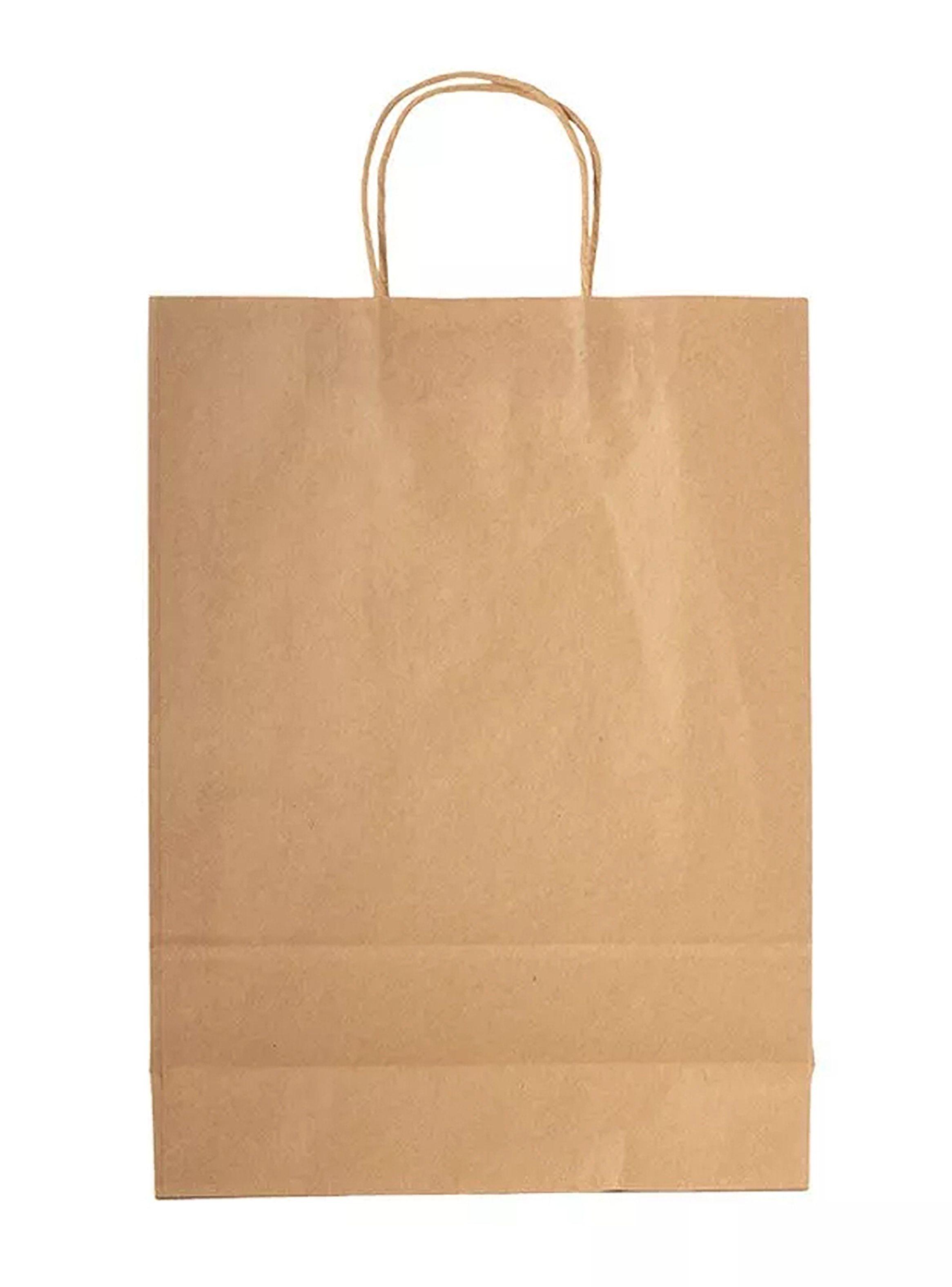 Pack 25 Bolsas Ecológica Papel Kraft 45 x 34 x 13 cm-4