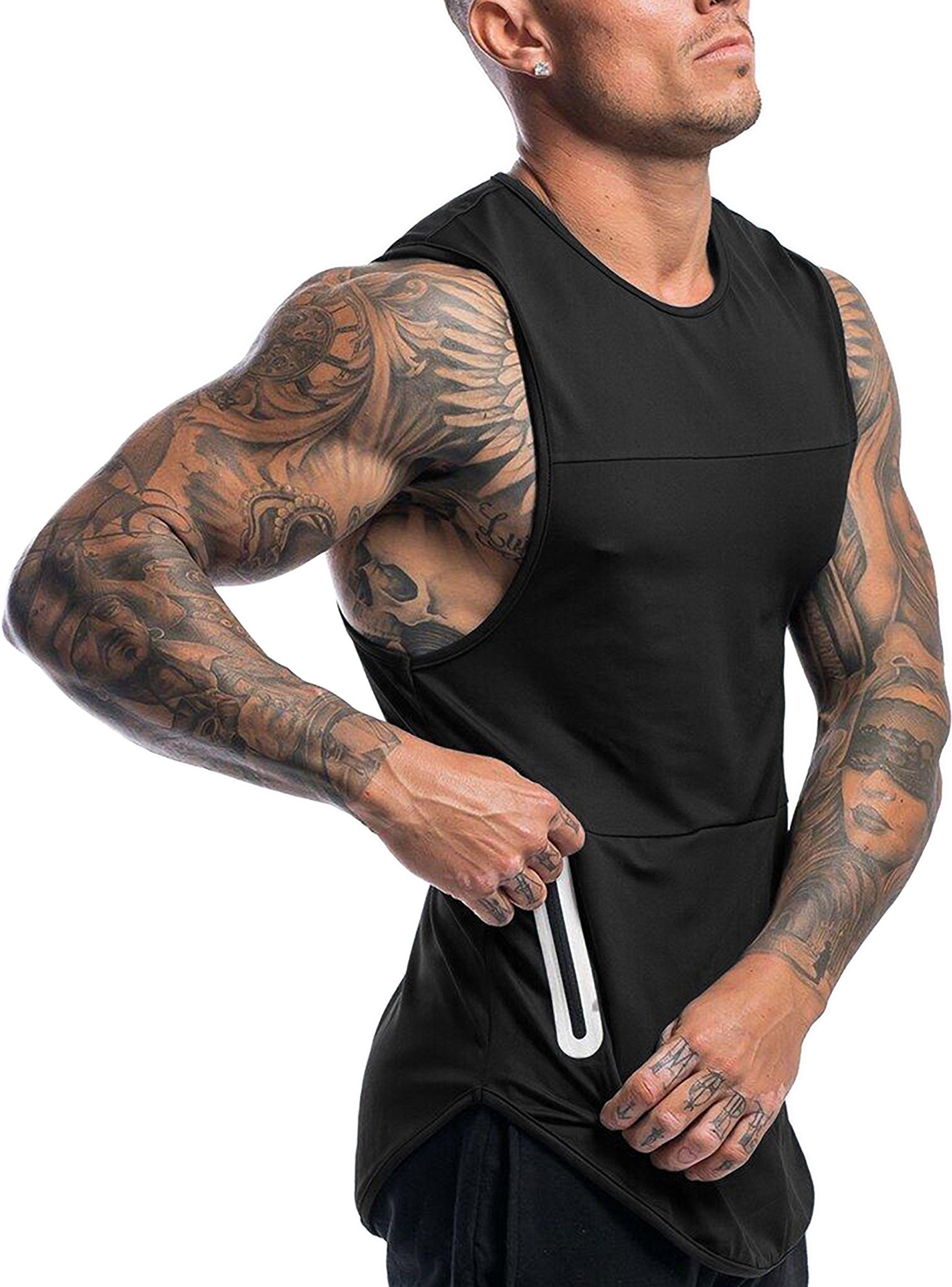 Polera Deportiva Hombre Gimnasio con Cierre-0