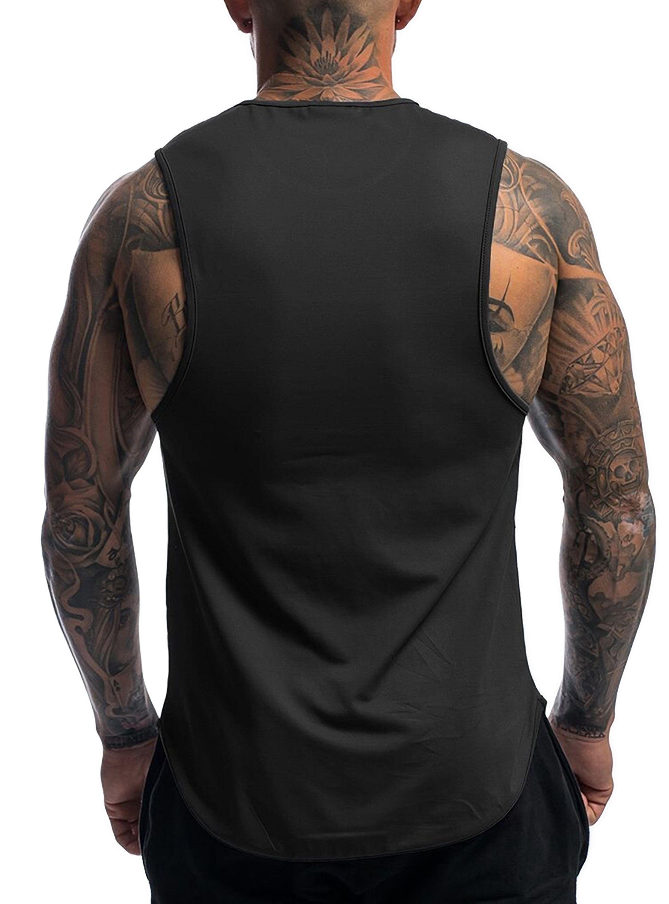 Polera Deportiva Hombre Gimnasio con Cierre-2