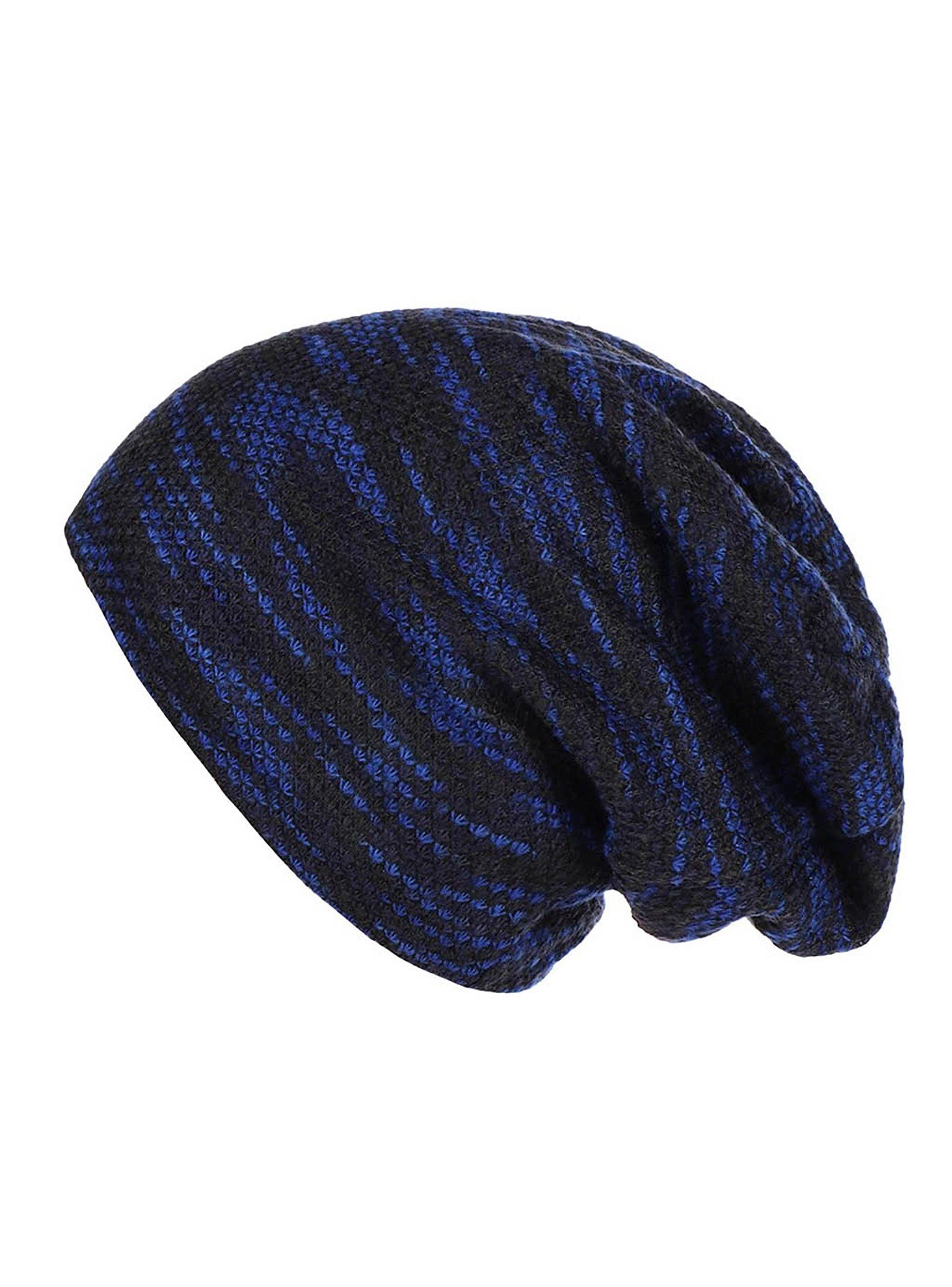 Gorro Forro Interno Diseño Negro con Azul-0