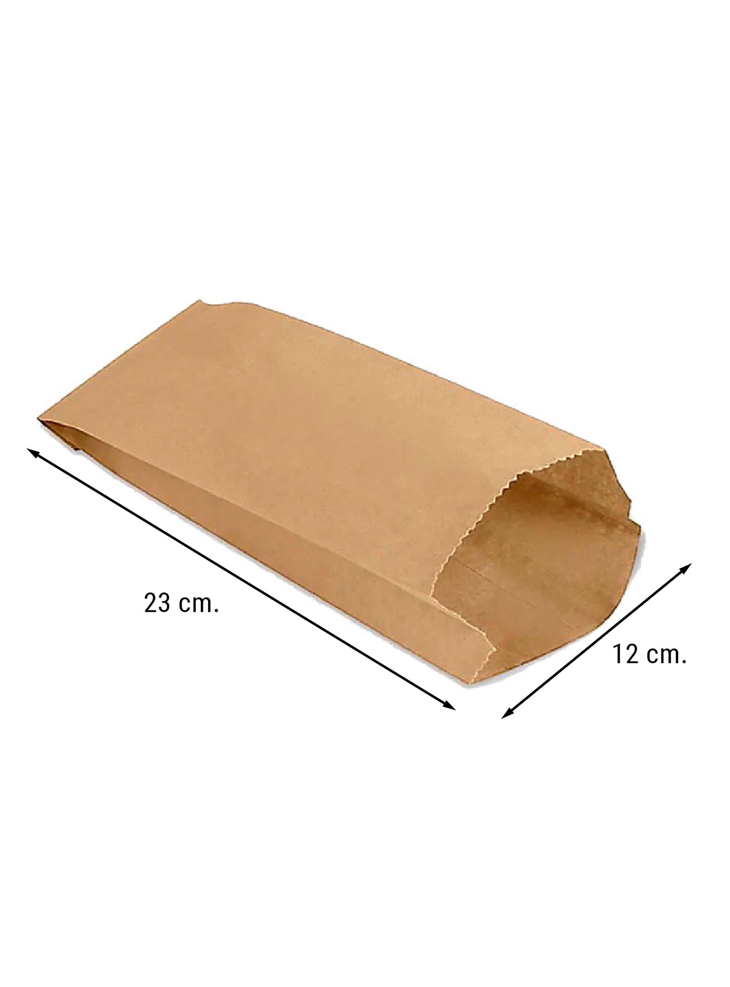Bolsas de papel Kraft 1 Kilo Pack 100 unidades-1