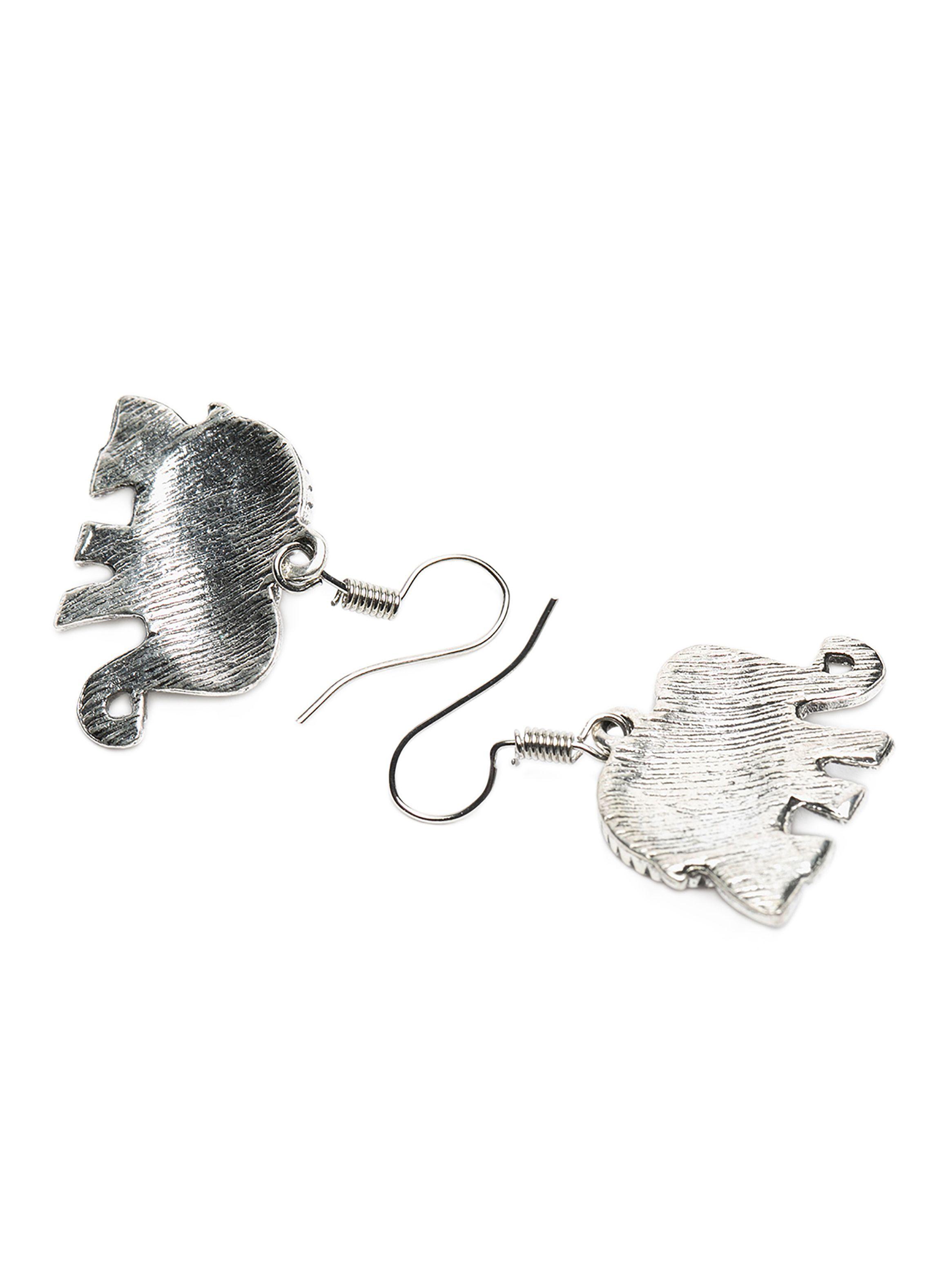 Aretes Mandala Elefante Tie Dye Mujer-1