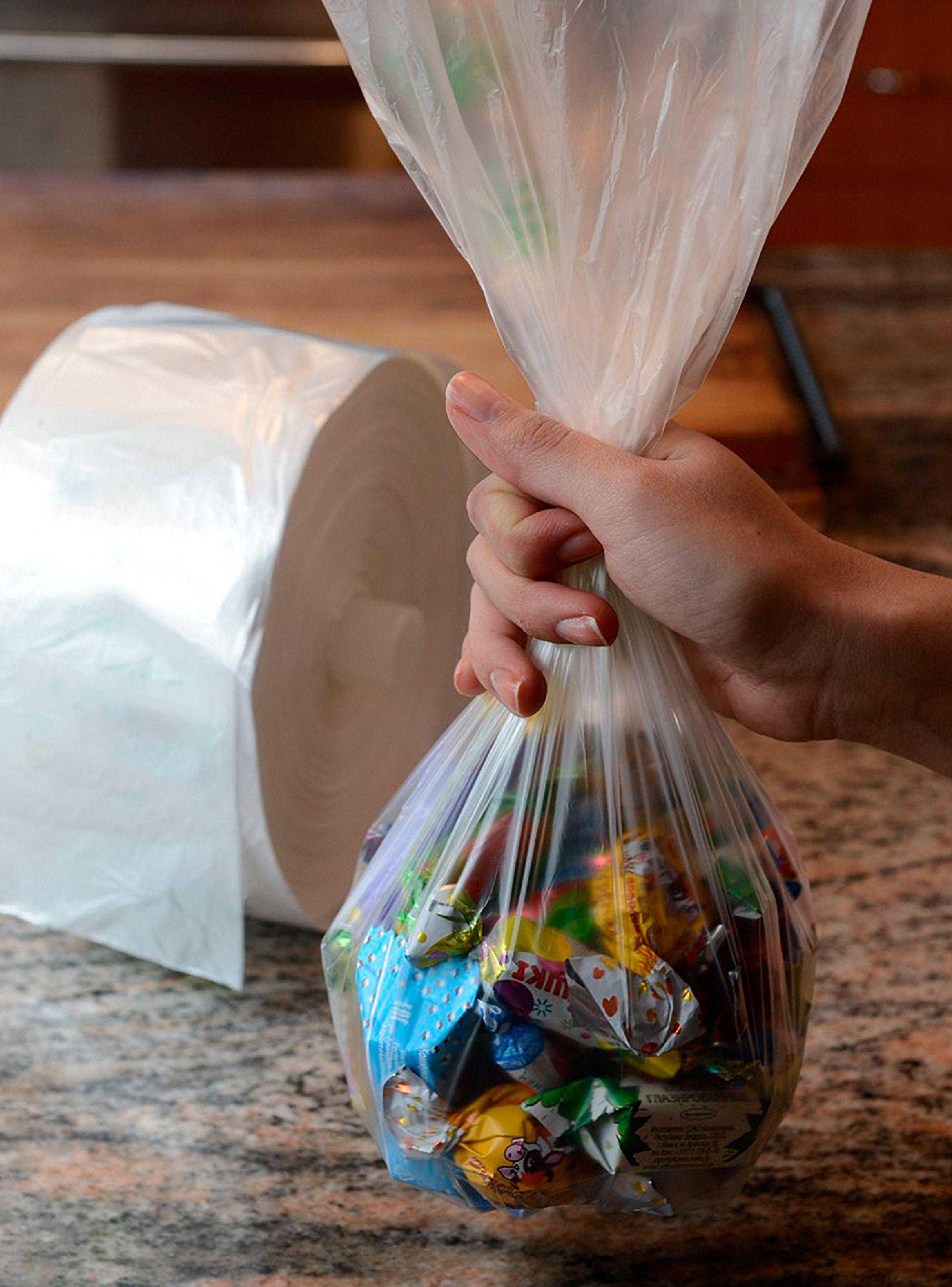 Pack 4 Rollos Bolsas Plastica Transparente 35x50 500 Bolsas-5