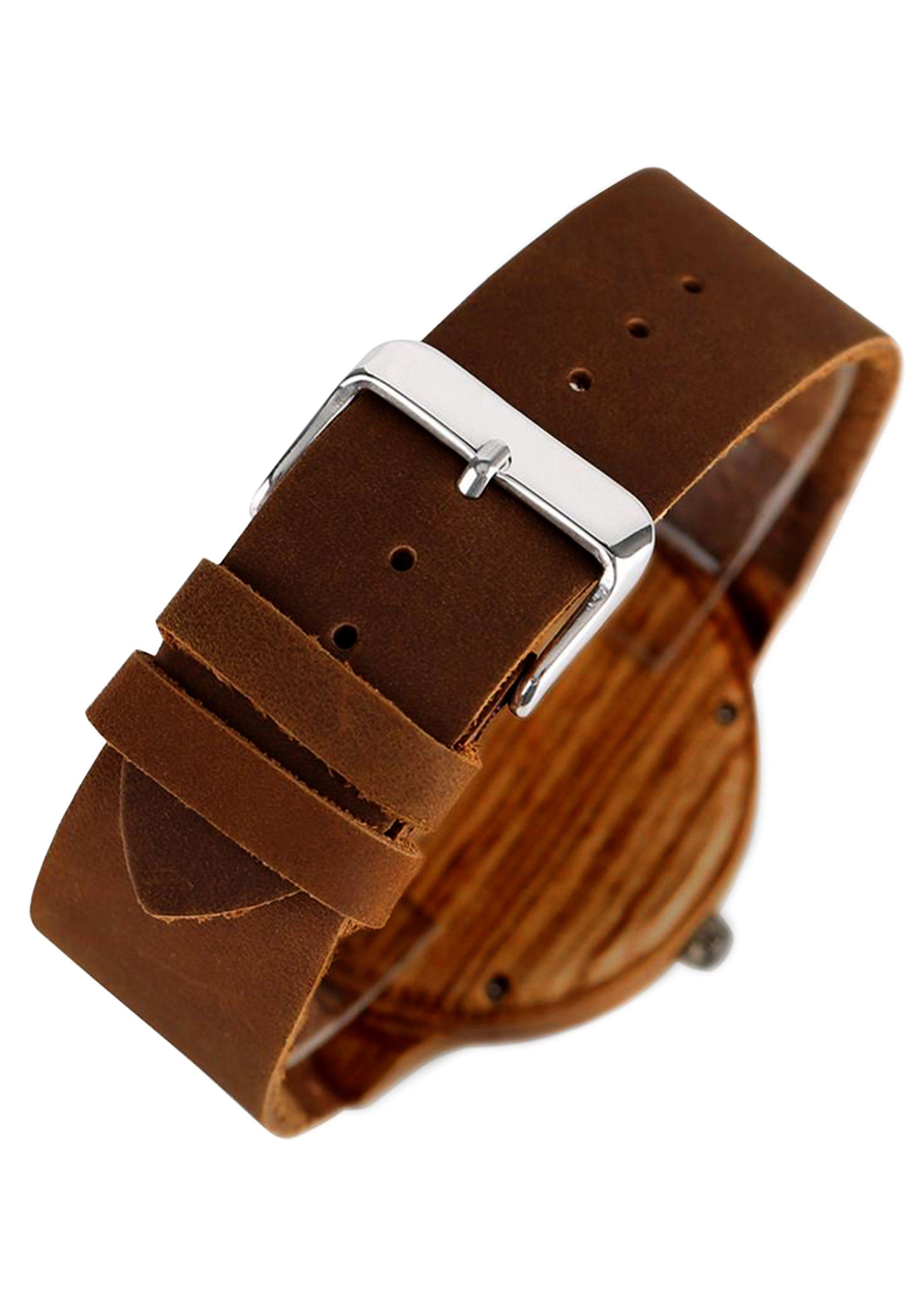 Reloj Bisel Madera Dial Corcho Aguamarina Hombre-2