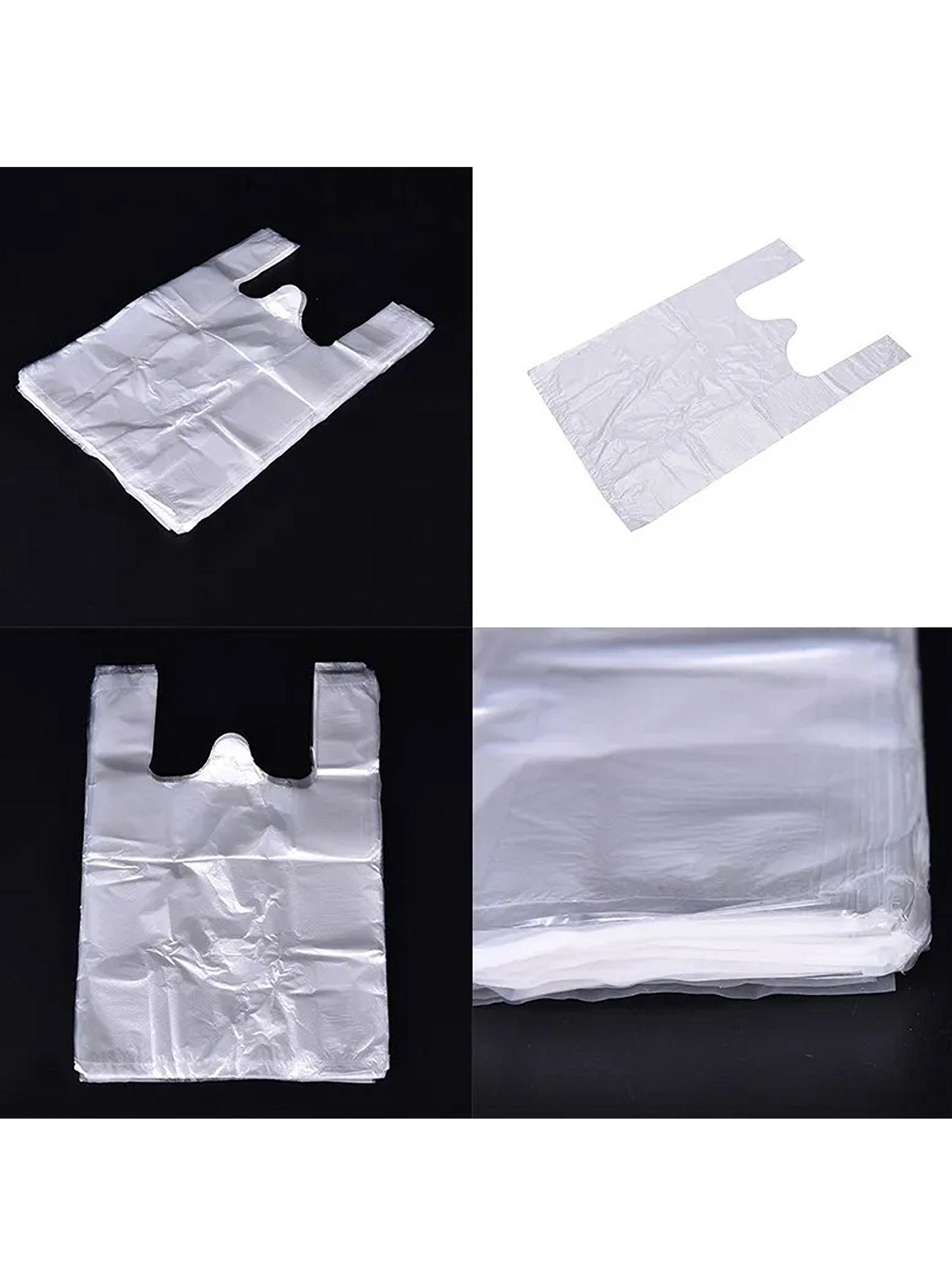 Bolsas de Basura Tipo Camisetas Blancas 60x70 100 Unidades-4