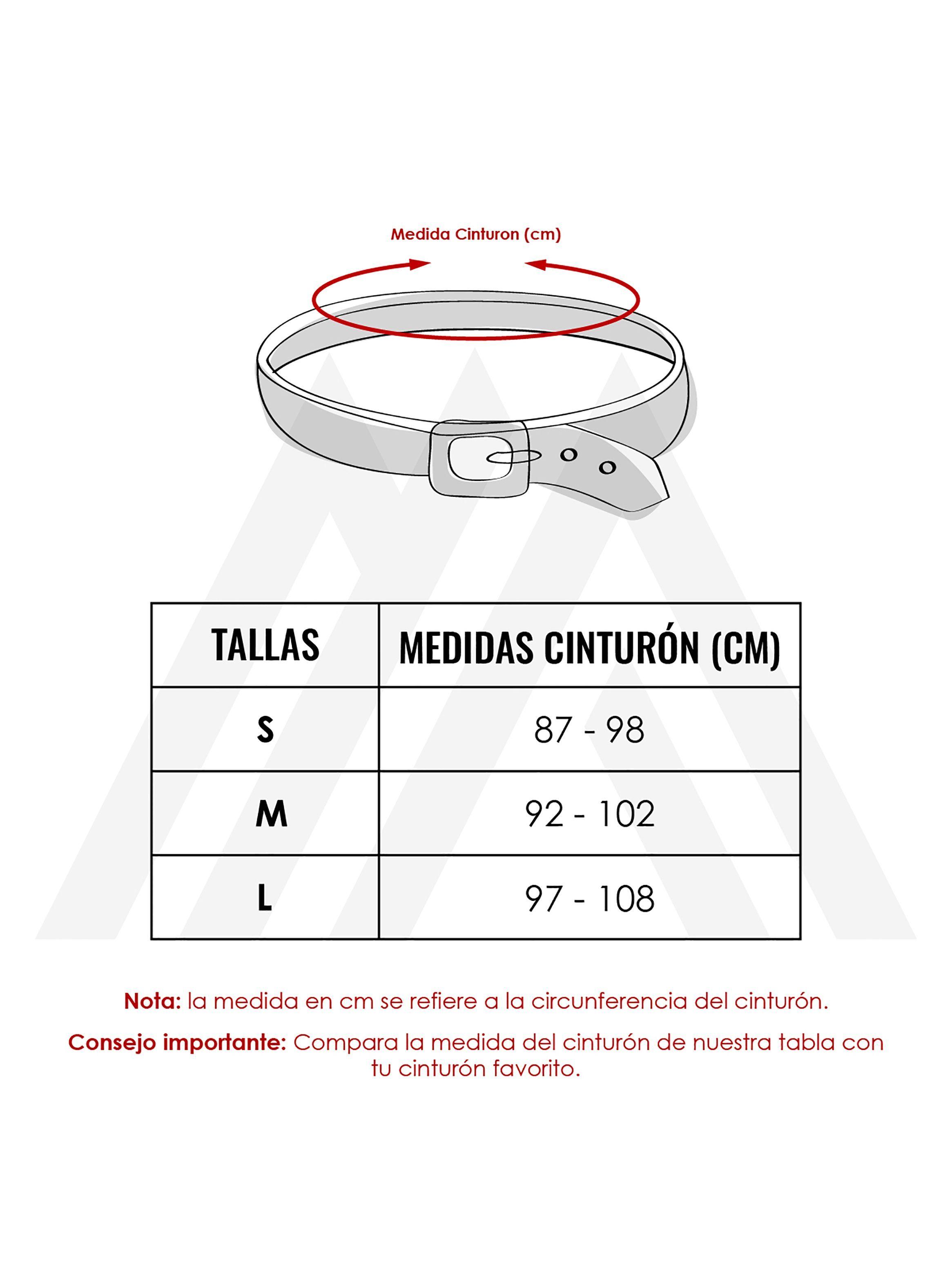 Cinturón de Cuero Hombre Correa Cuero Negro Hebilla Plateada-5