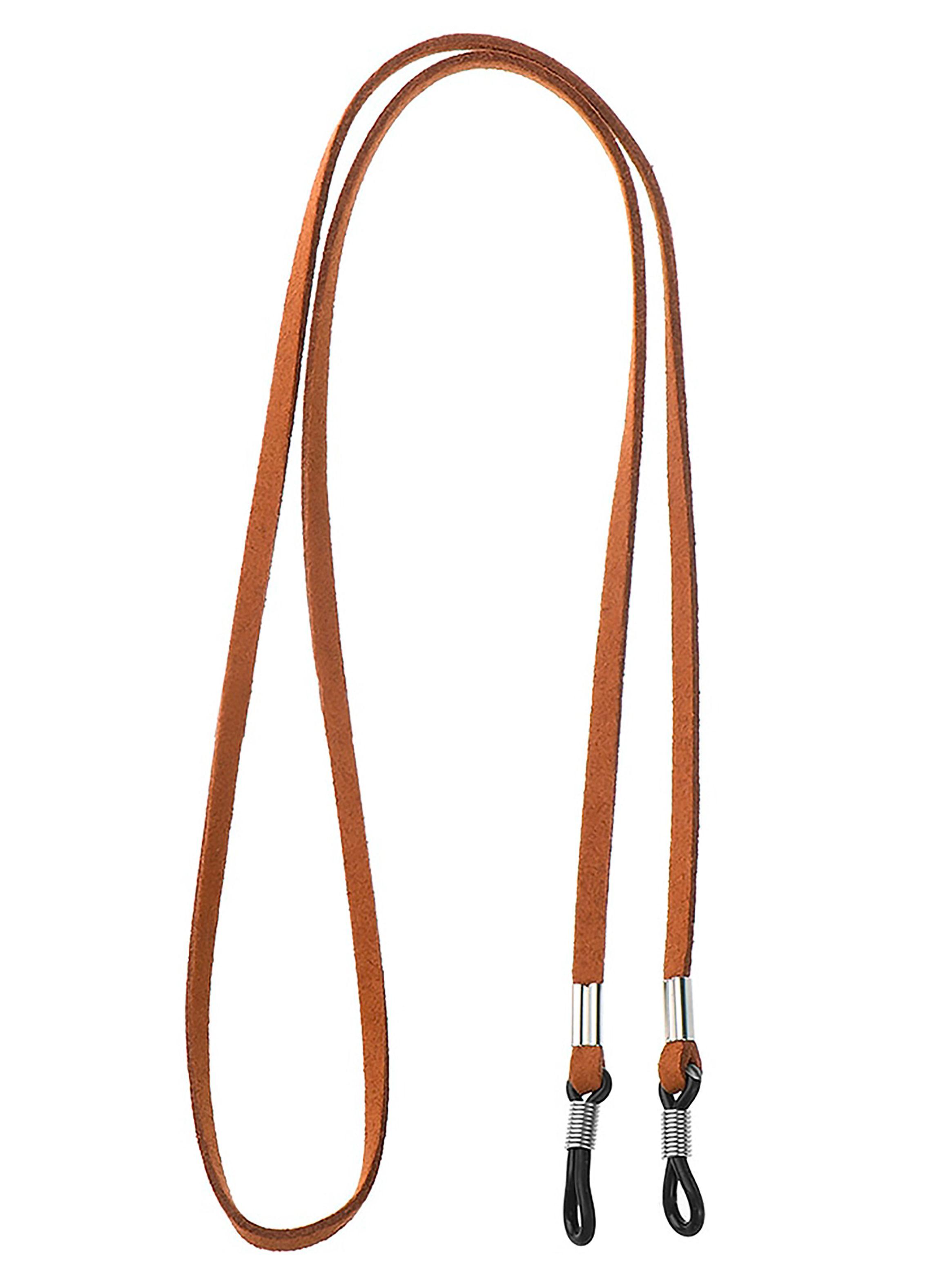 Strap Sujetador de Cuero para Lentes de Sol Color Café-3