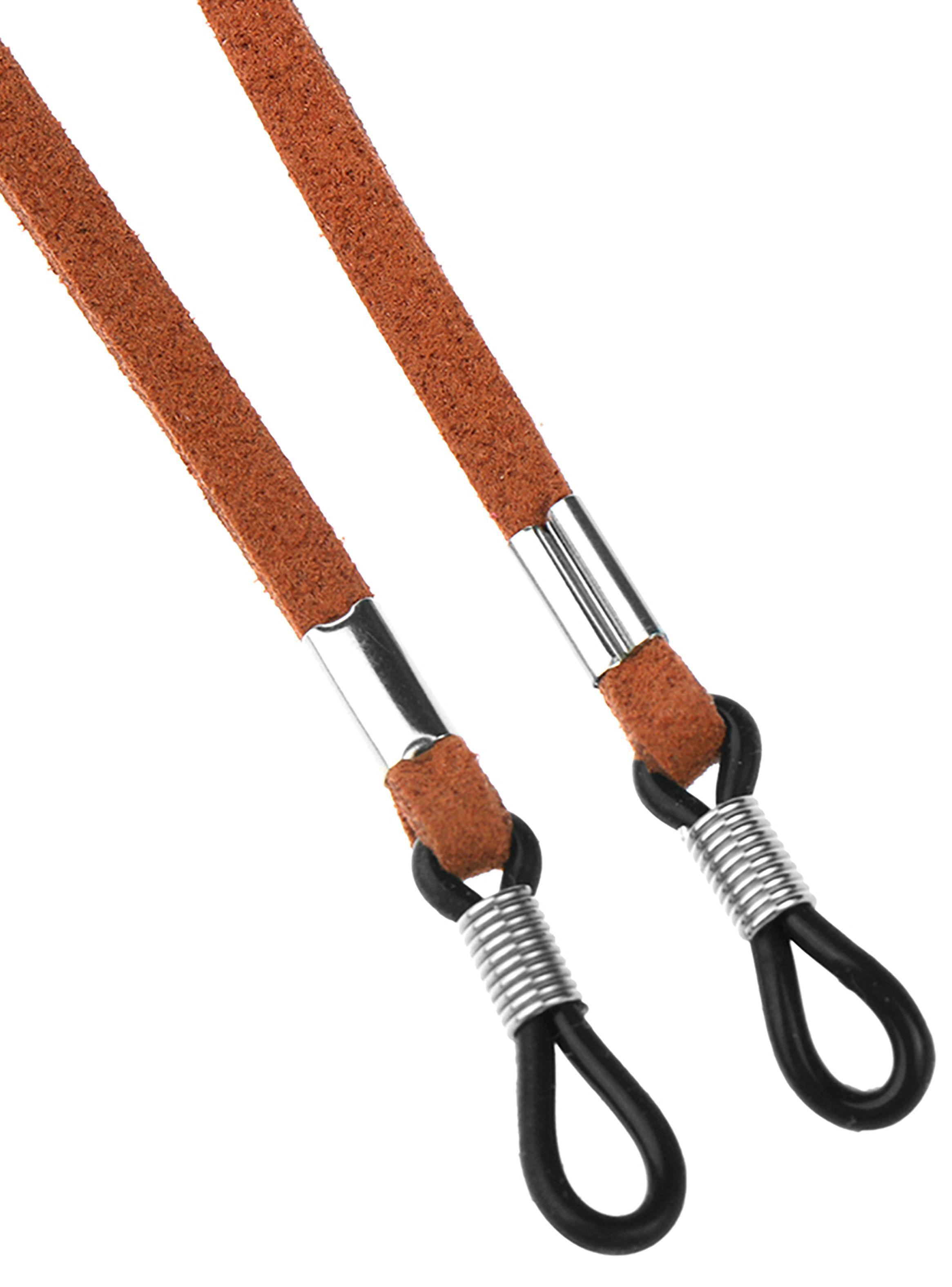 Strap Sujetador de Cuero para Lentes de Sol Color Café-5