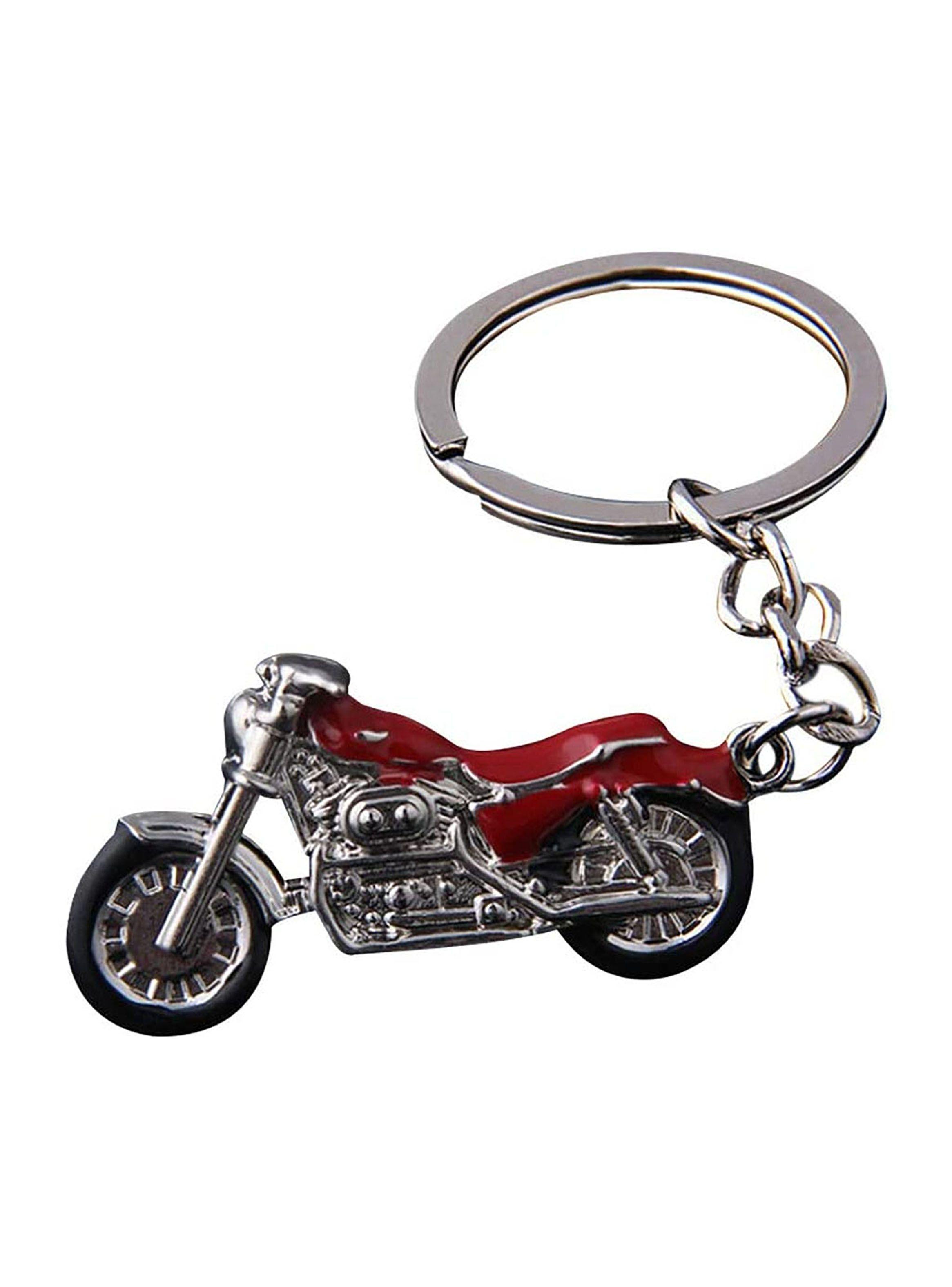 Llavero con Silueta de Motocicleta-0