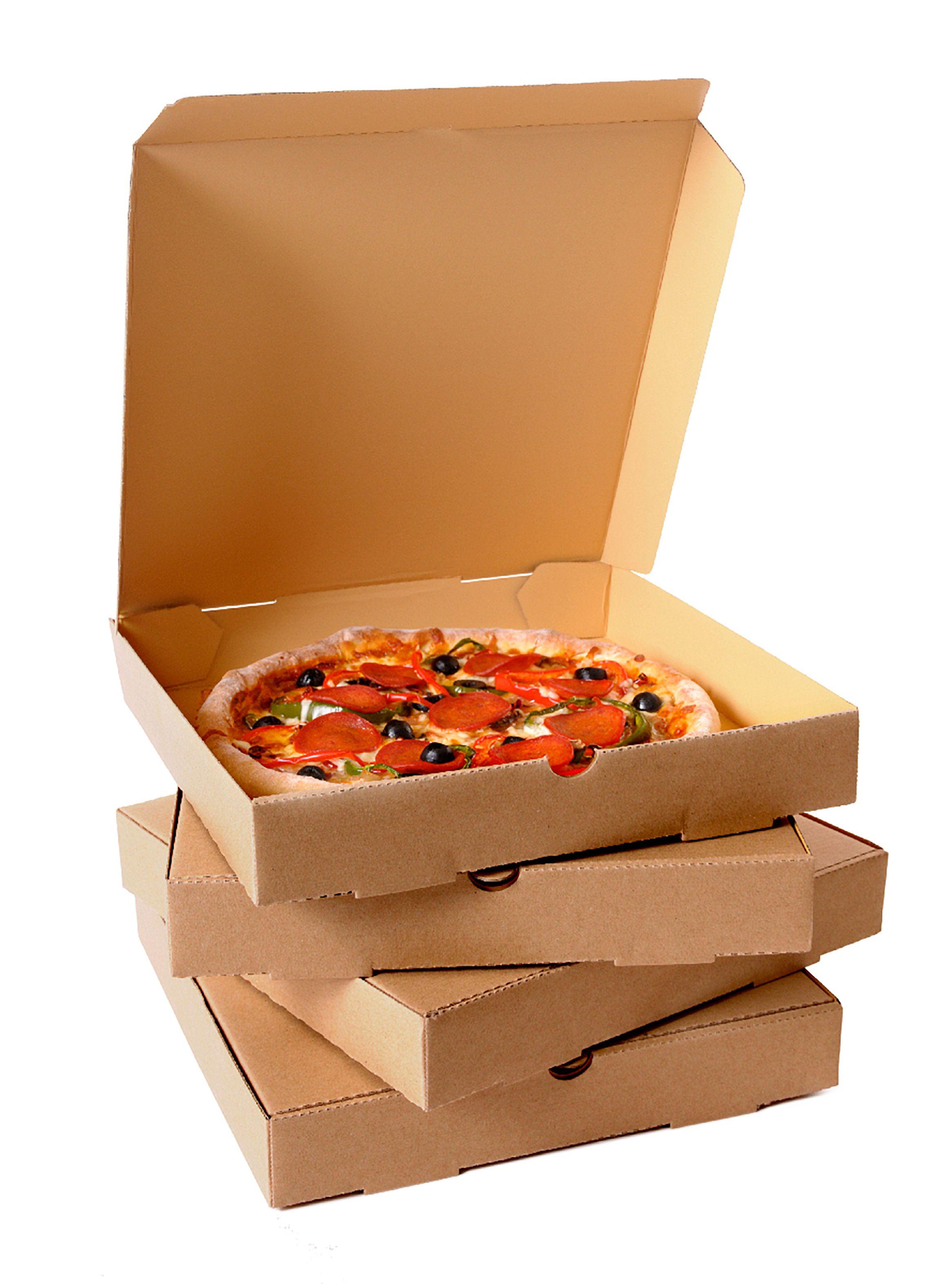 Cajas Pizza Box Café Mediana 50 un 32 x 32 x 4,3 cm-6