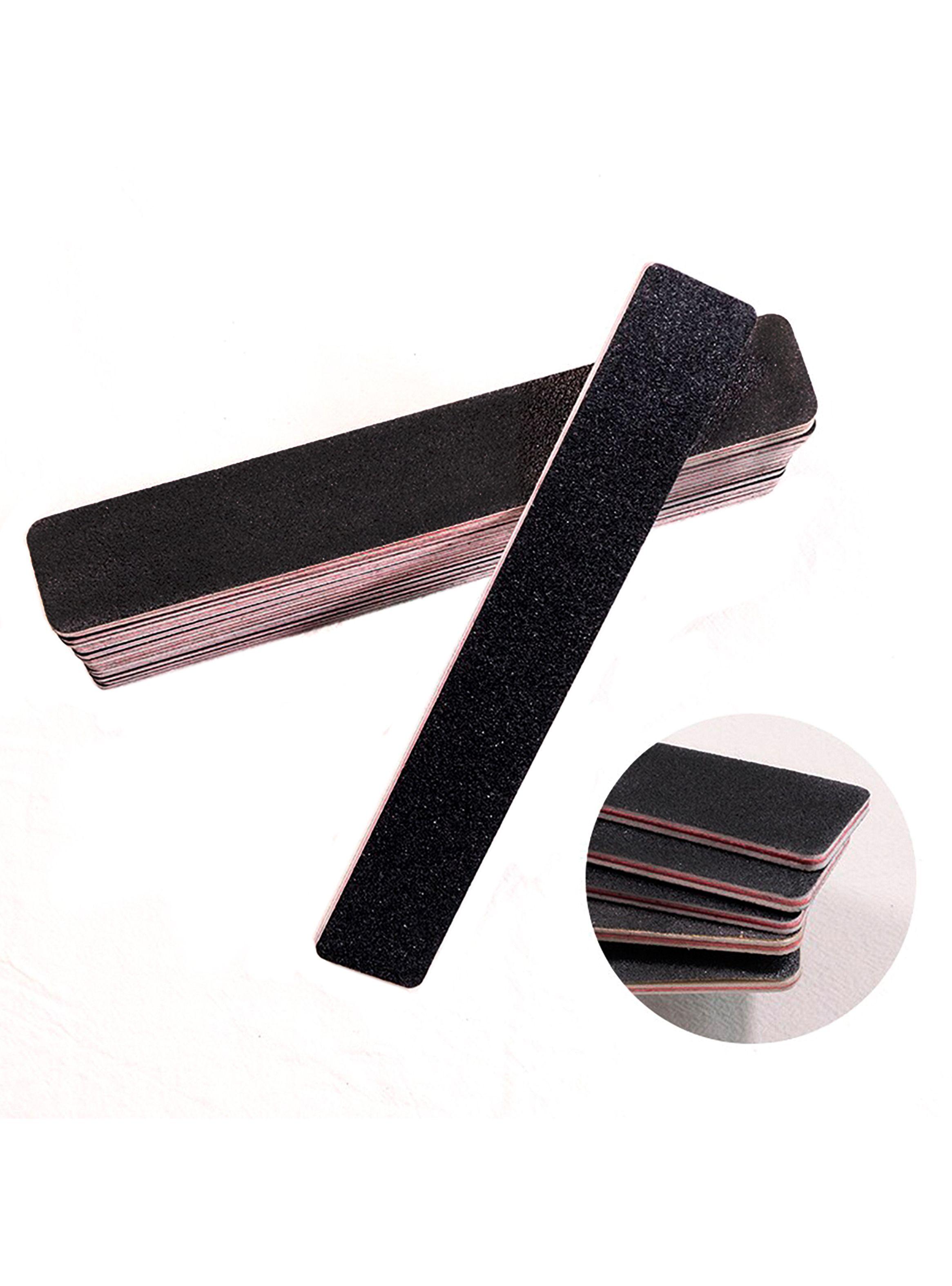 Pack Caja 24 limas negras rectangulares 100/180-0