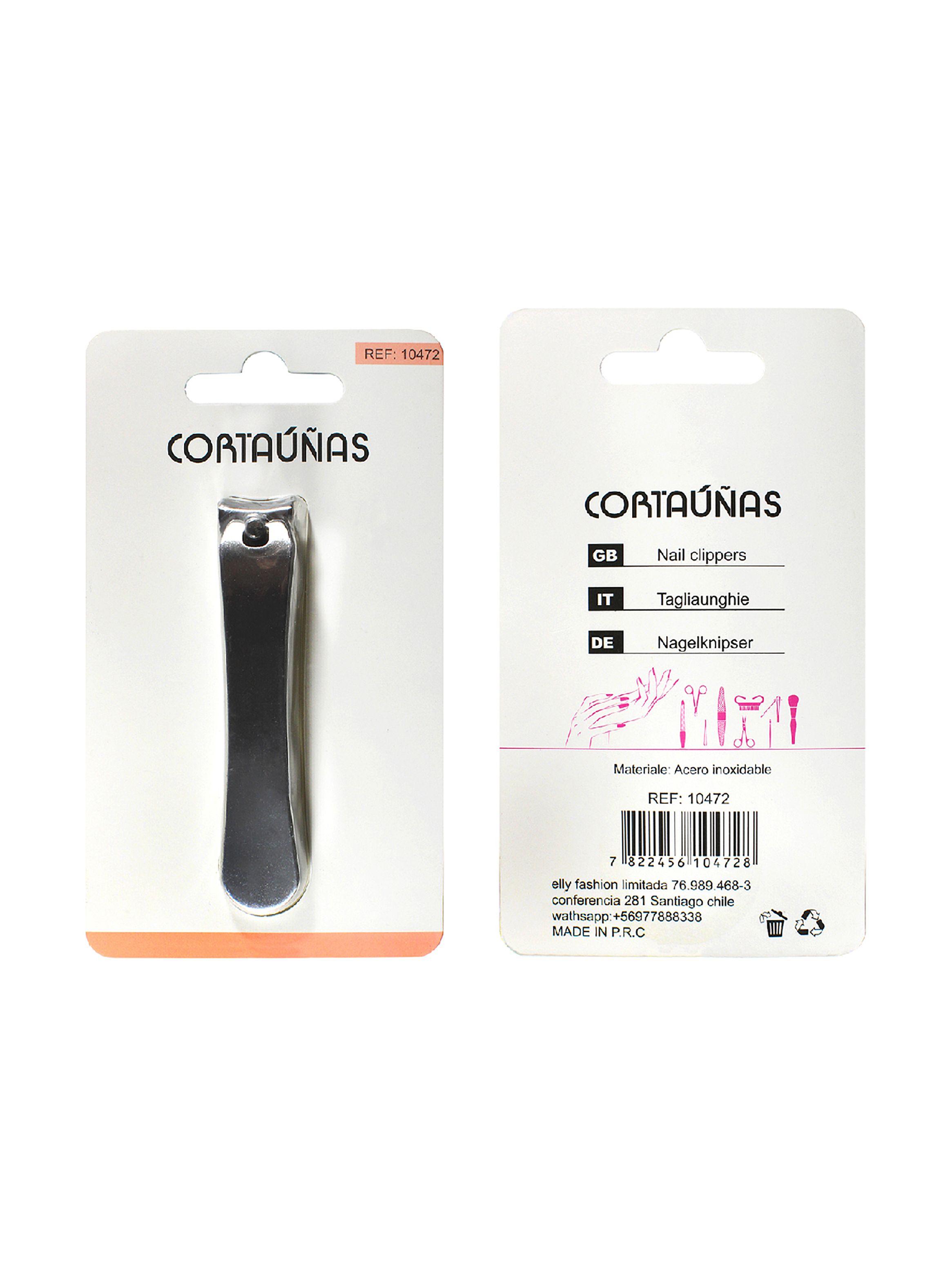 Cortauñas Acero Inoxidable Grande-1