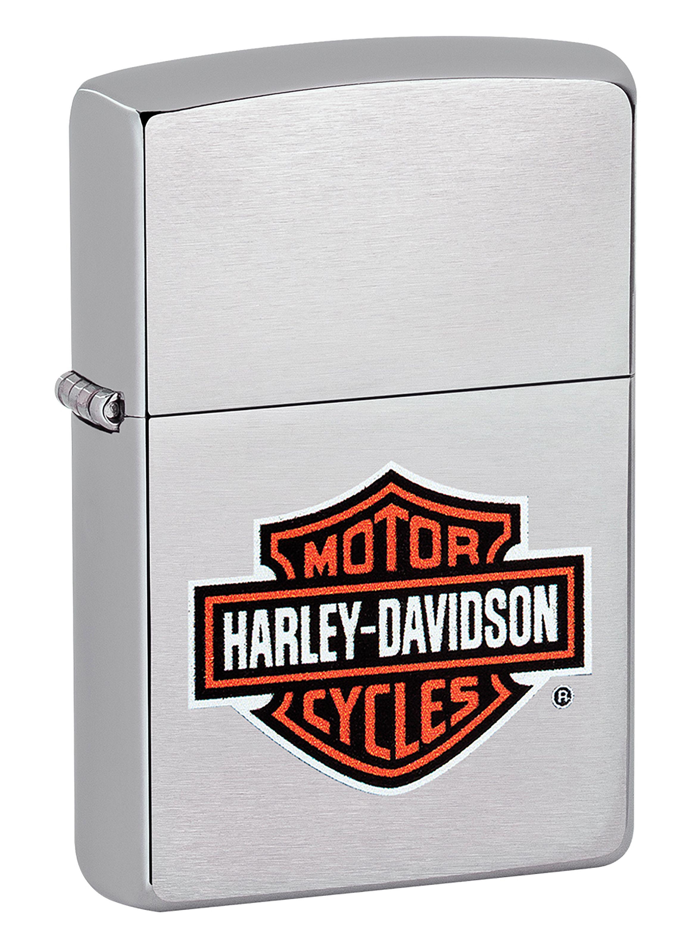 Encendedor Zippo Lighter High Polish Harley-Davidson Logo-0