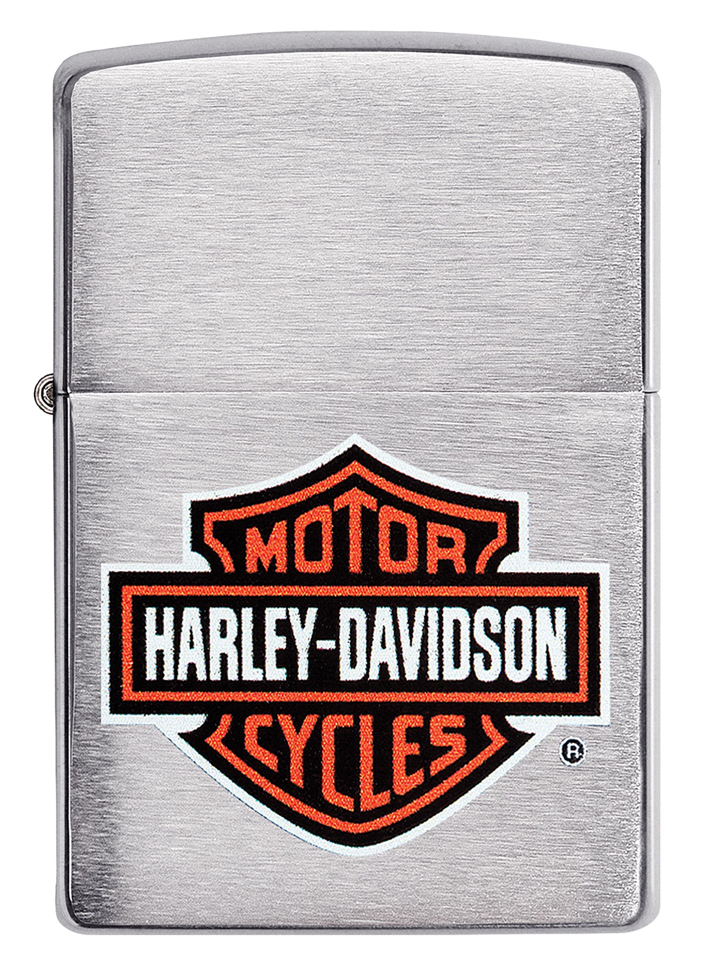 Encendedor Zippo Lighter High Polish Harley-Davidson Logo-1