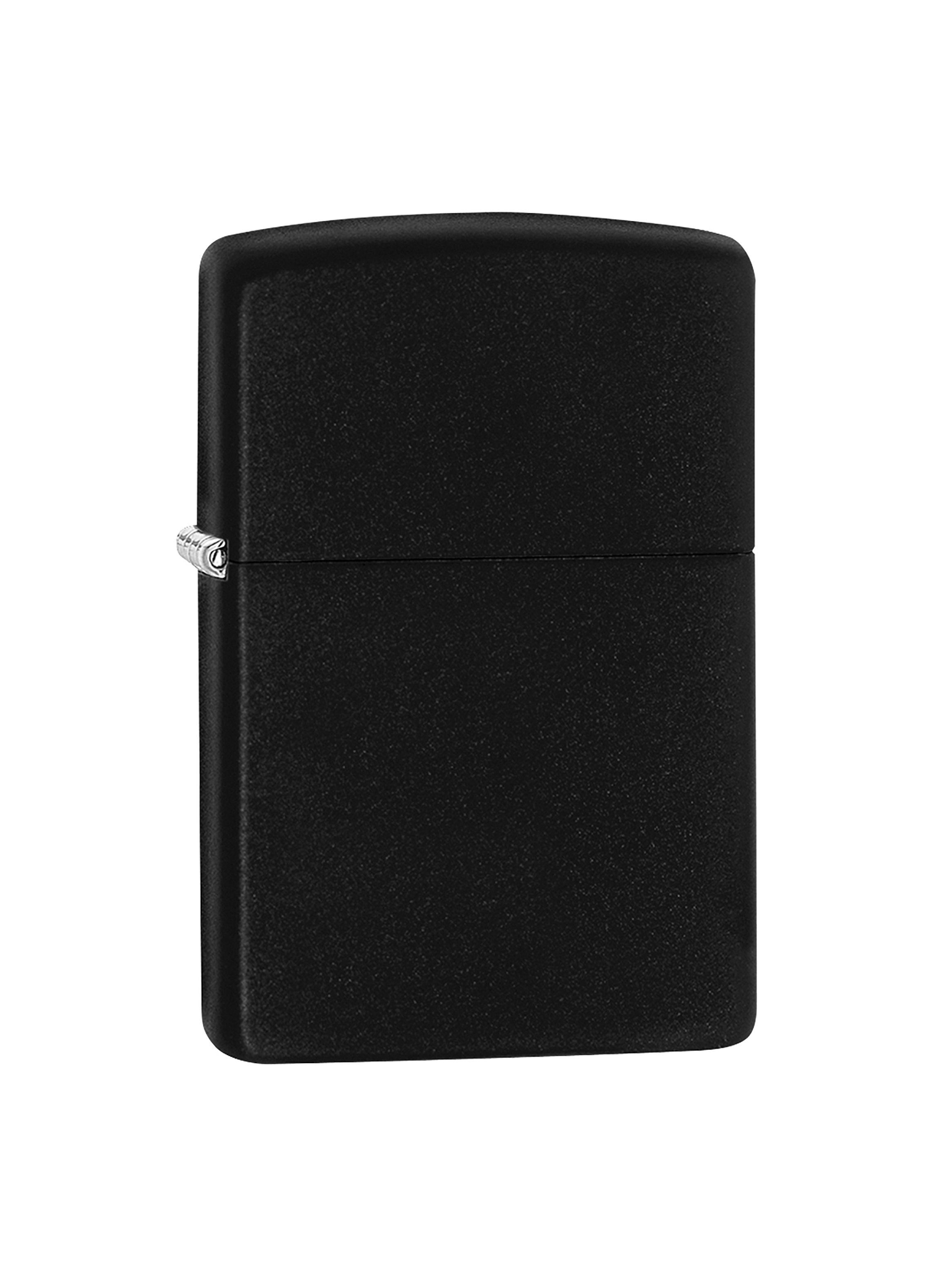 Encendedor Zippo Lighter Classic Black Matte Negro-0