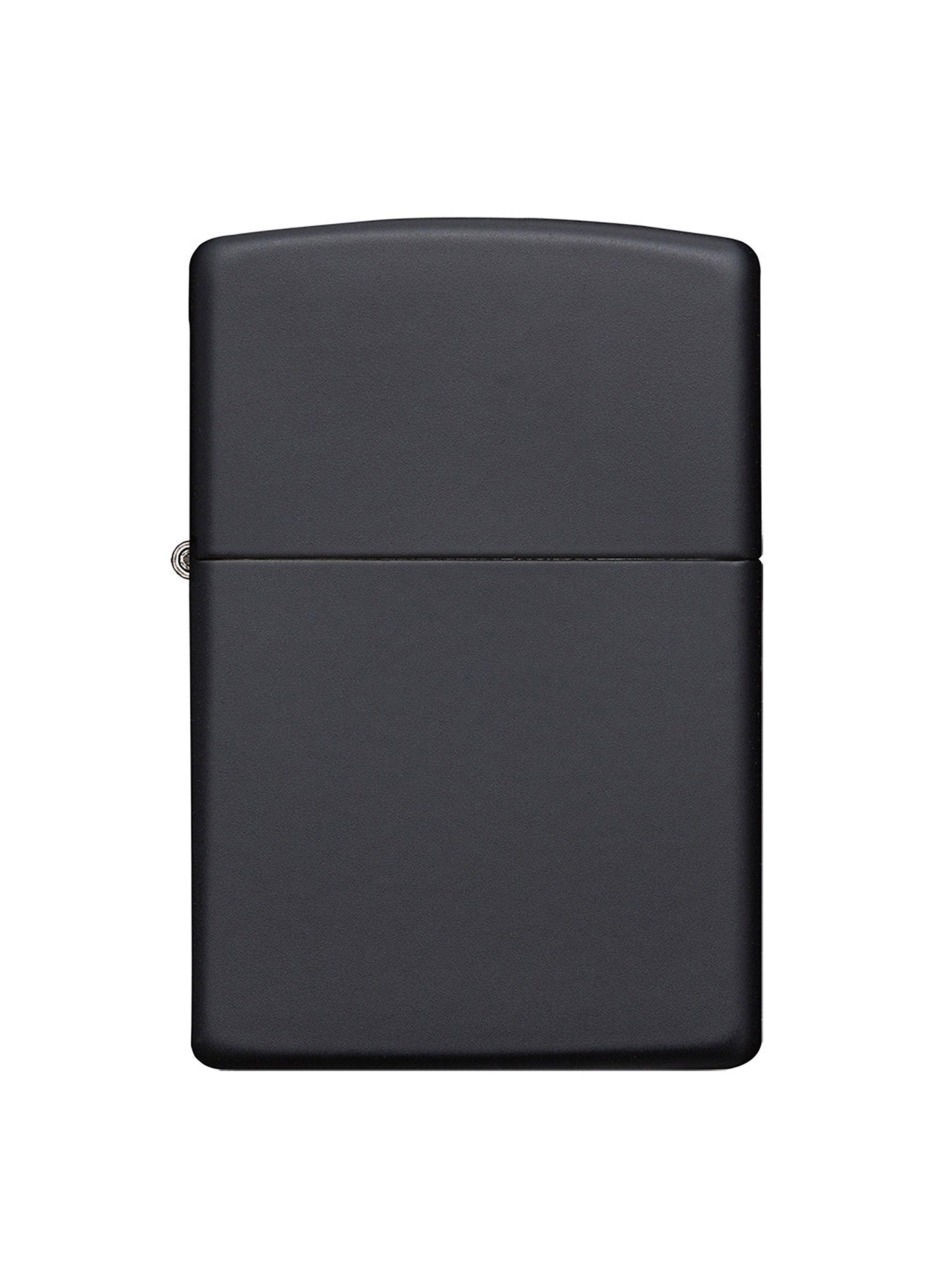 Encendedor Zippo Lighter Classic Black Matte Negro-1