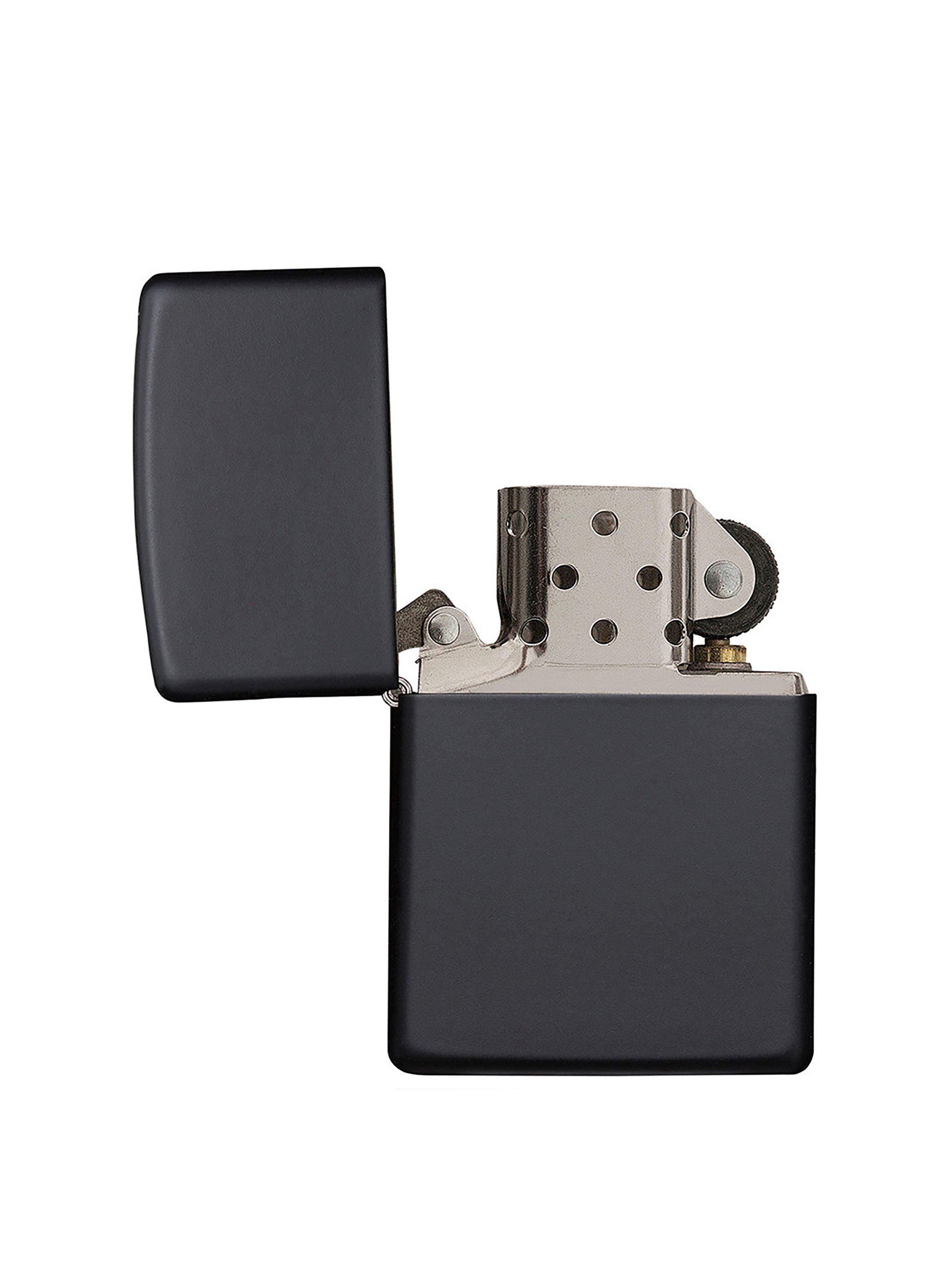 Encendedor Zippo Lighter Classic Black Matte Negro-2