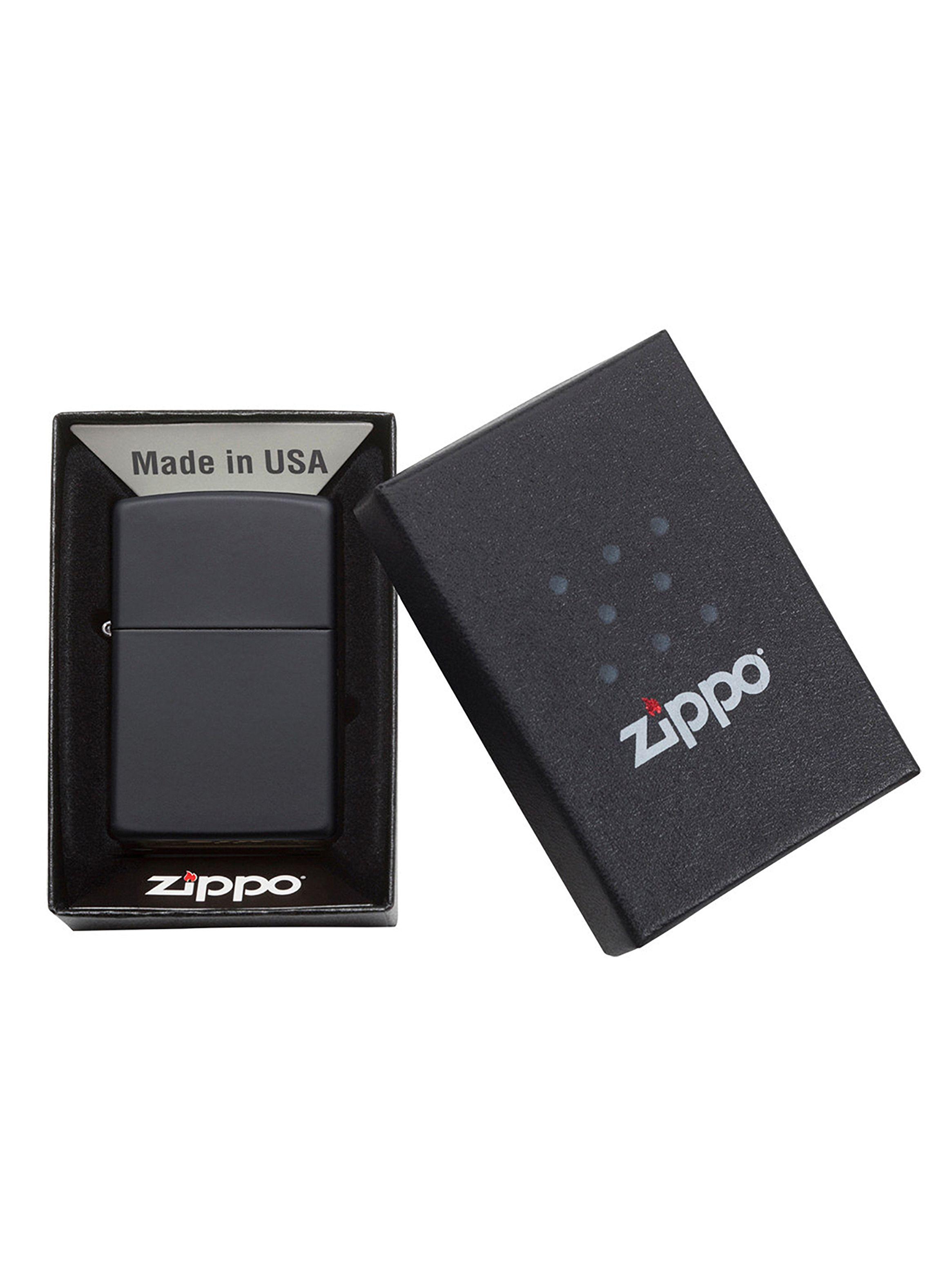 Encendedor Zippo Lighter Classic Black Matte Negro-3