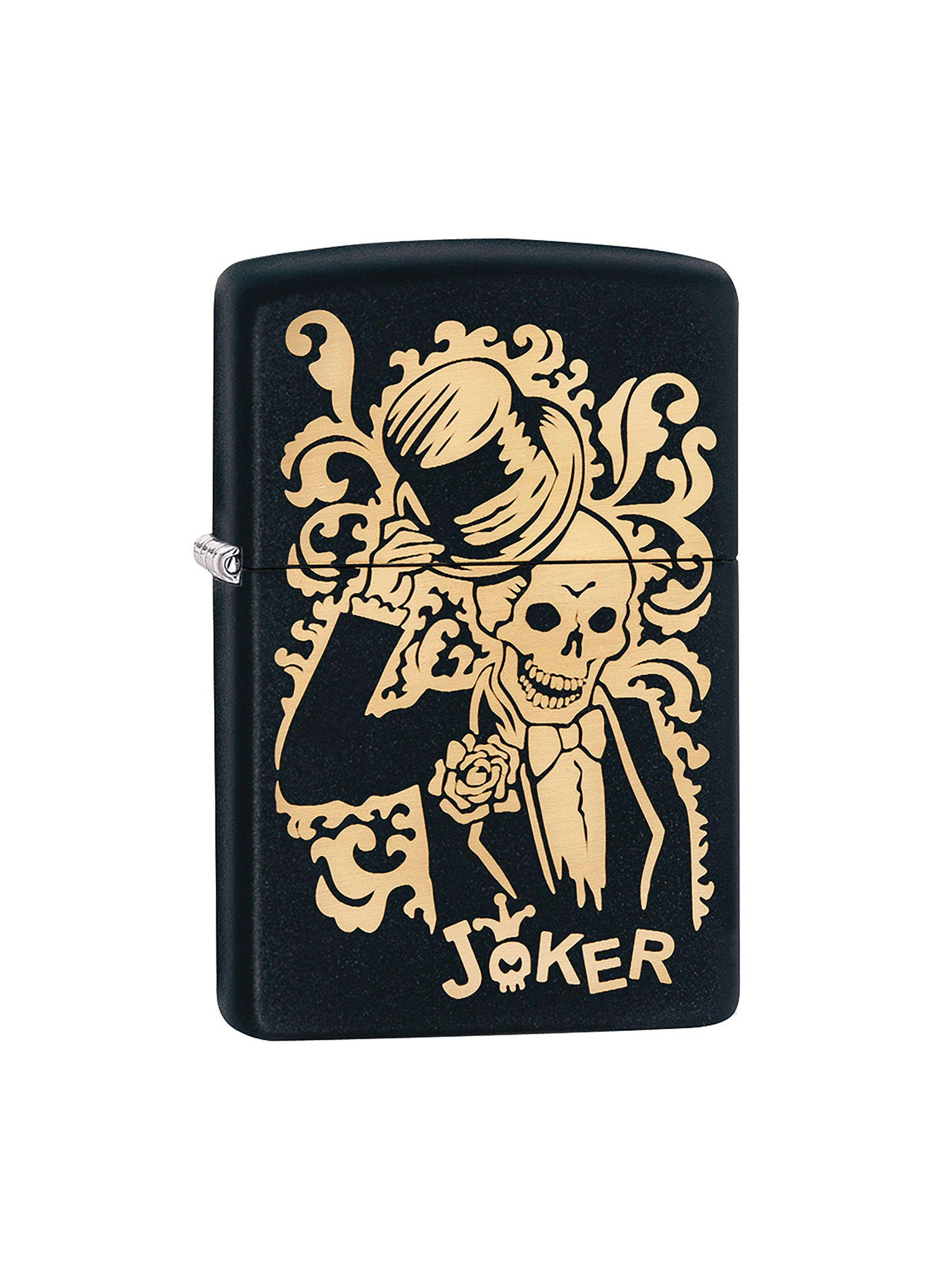 Encendedor Zippo Lighter Joker Negro-0