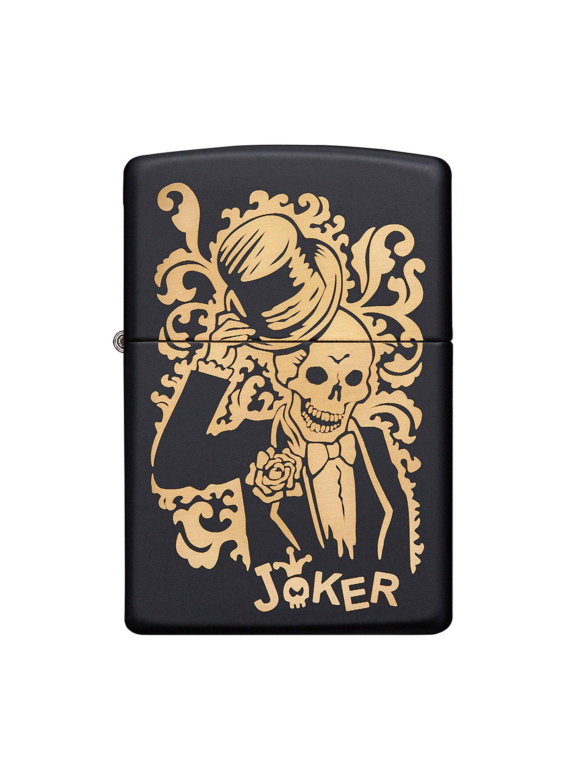 Encendedor Zippo Lighter Joker Negro-1