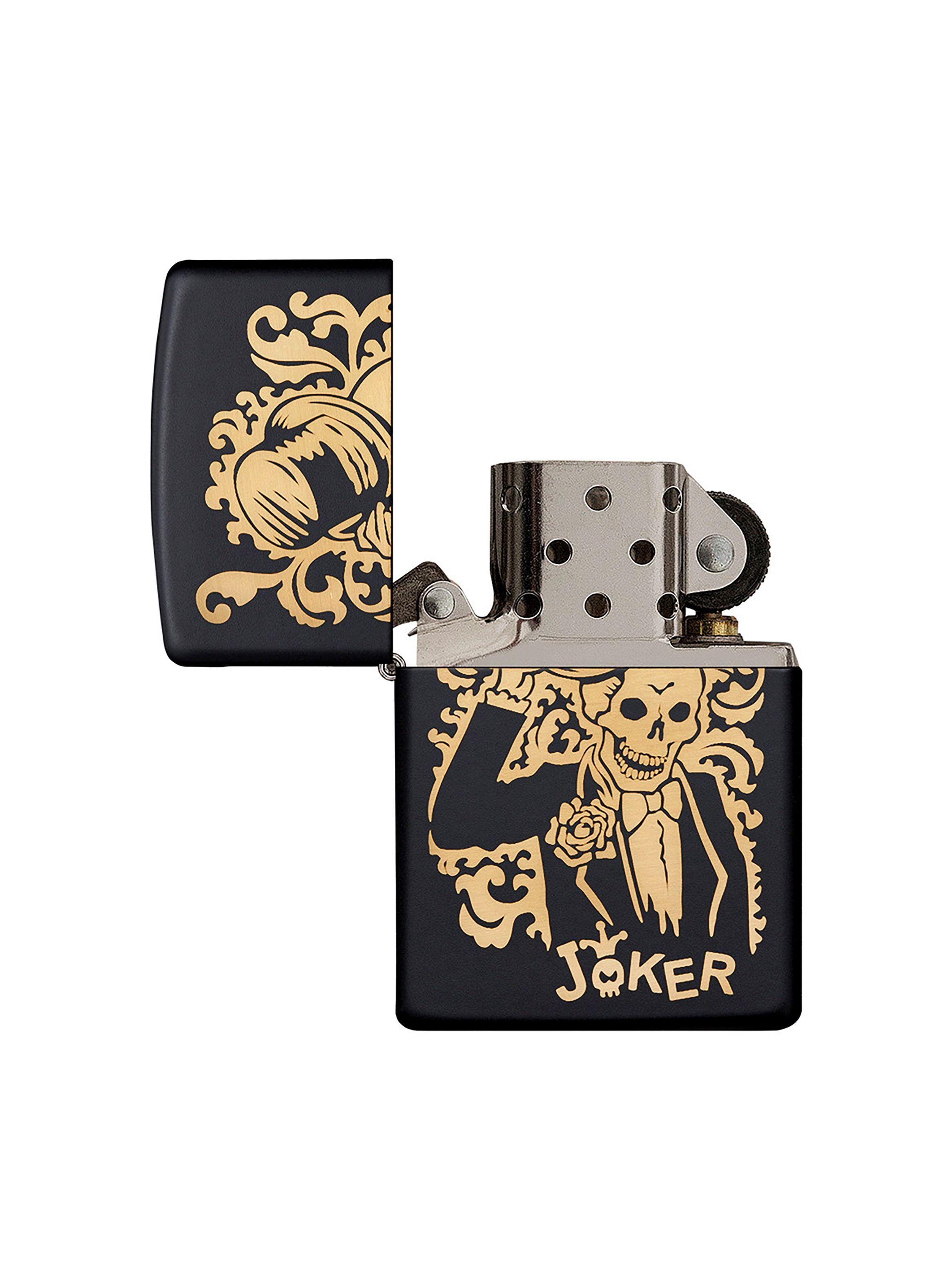 Encendedor Zippo Lighter Joker Negro-2