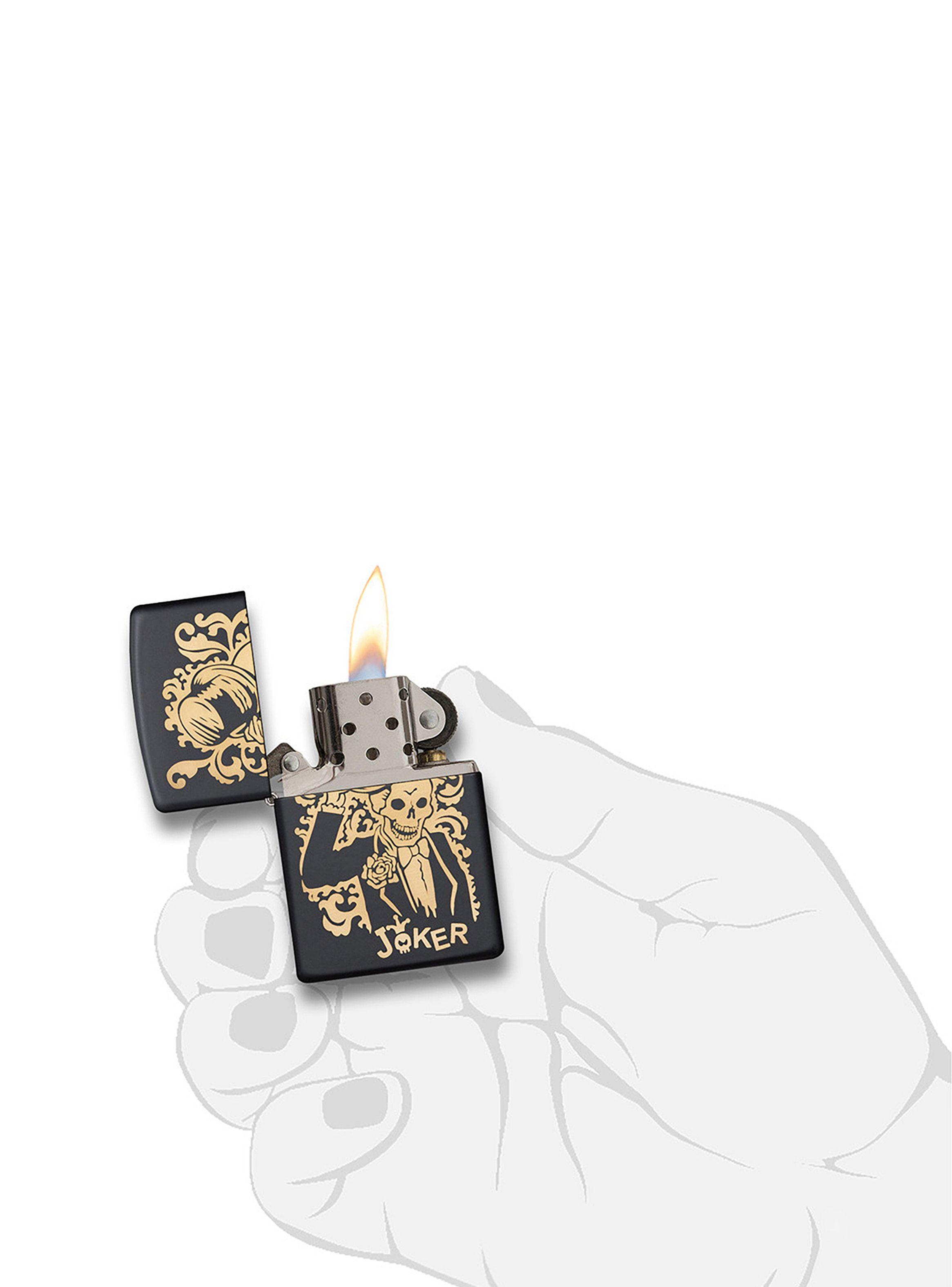 Encendedor Zippo Lighter Joker Negro-3